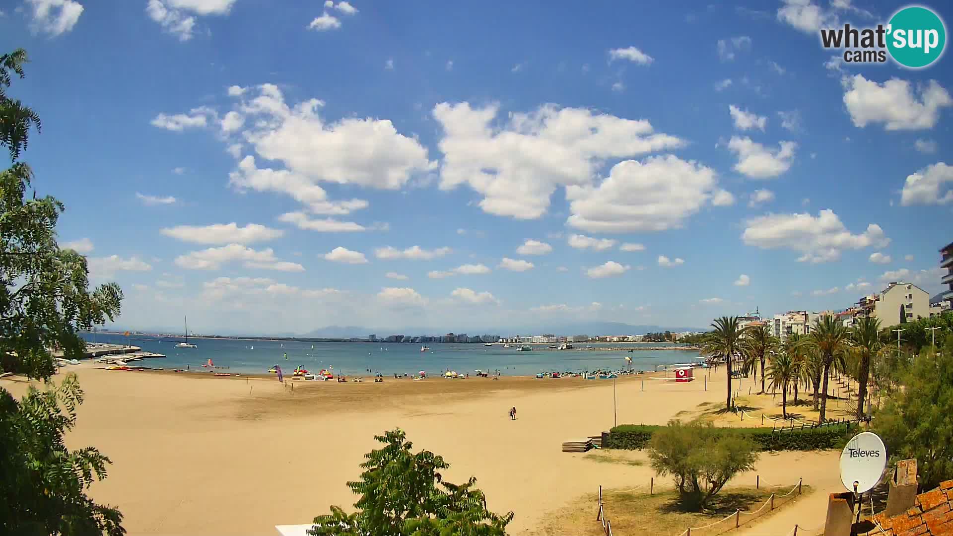 Webcam Strand La Perola | ROSES | Costa Brava