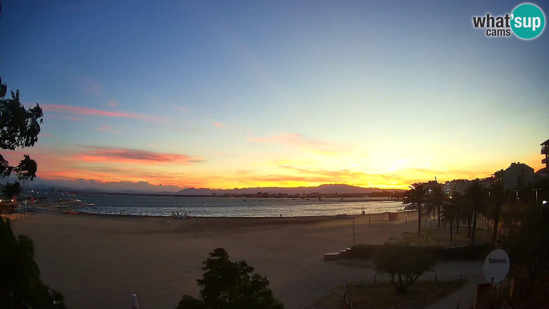 Webcam La Perola beach | ROSES | Costa Brava