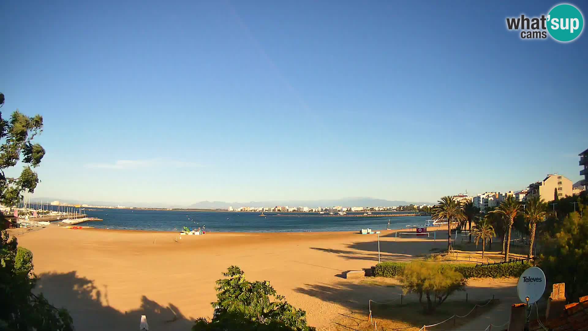Webcam Strand La Perola | ROSES | Costa Brava