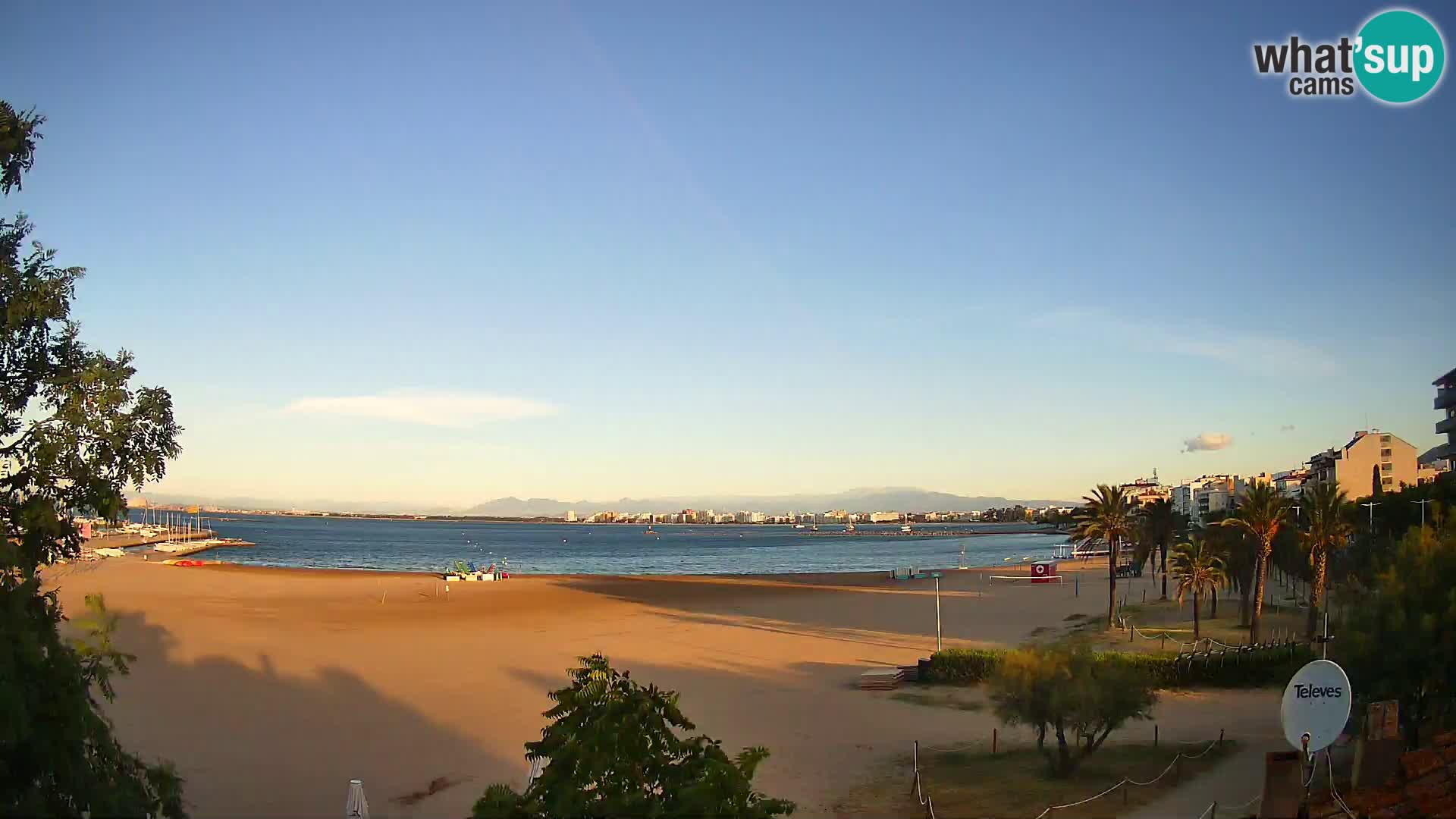 Kamera plaža La Perola | ROSES | Costa Brava