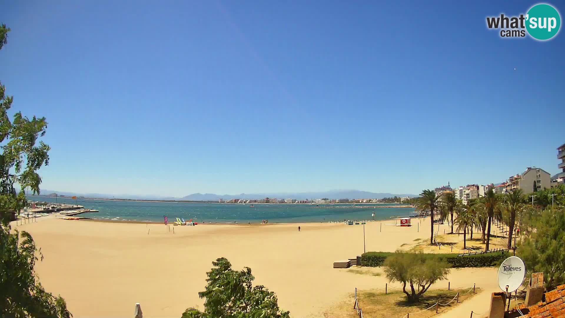 Webcam La Perola beach | ROSES | Costa Brava
