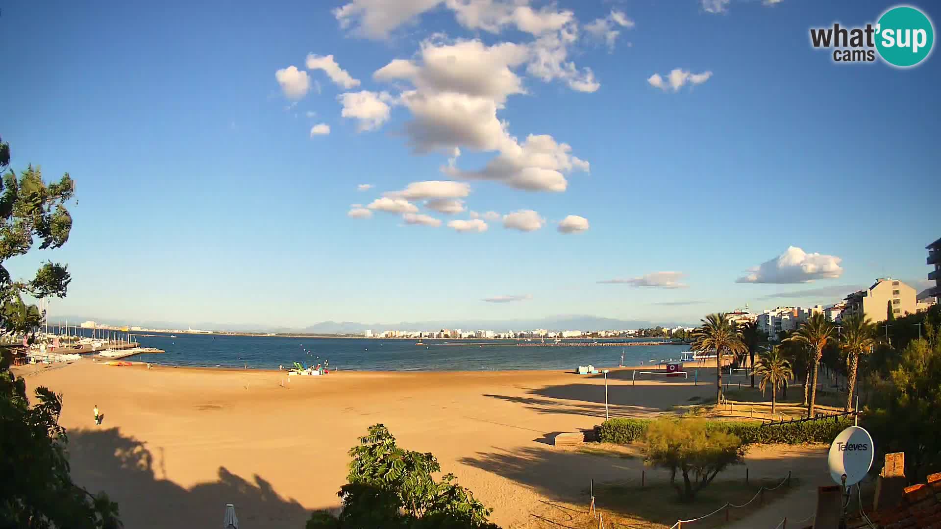 Webcam La Perola beach | ROSES | Costa Brava