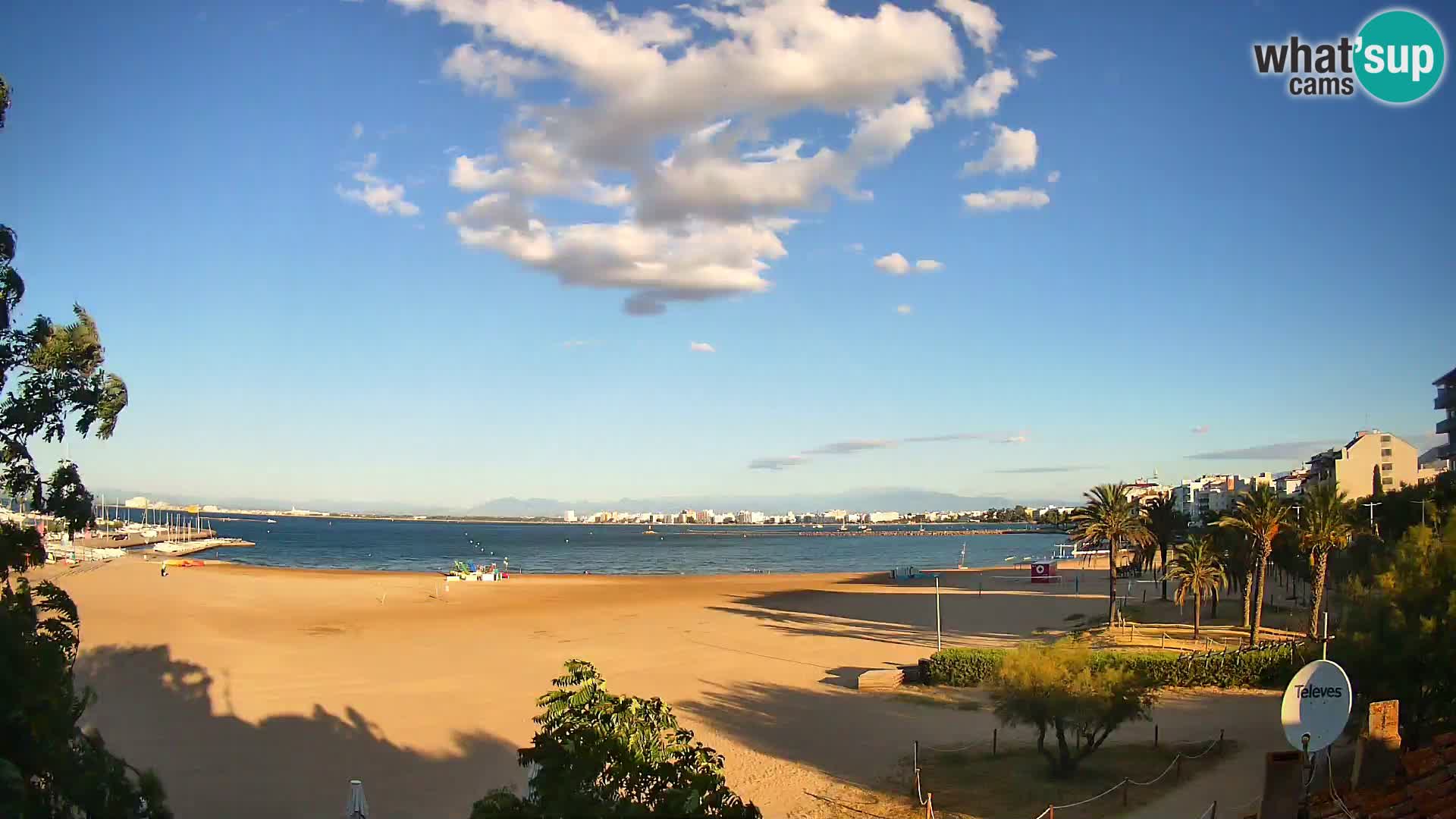 Webcam plage La Perola | ROSES | Costa Brava
