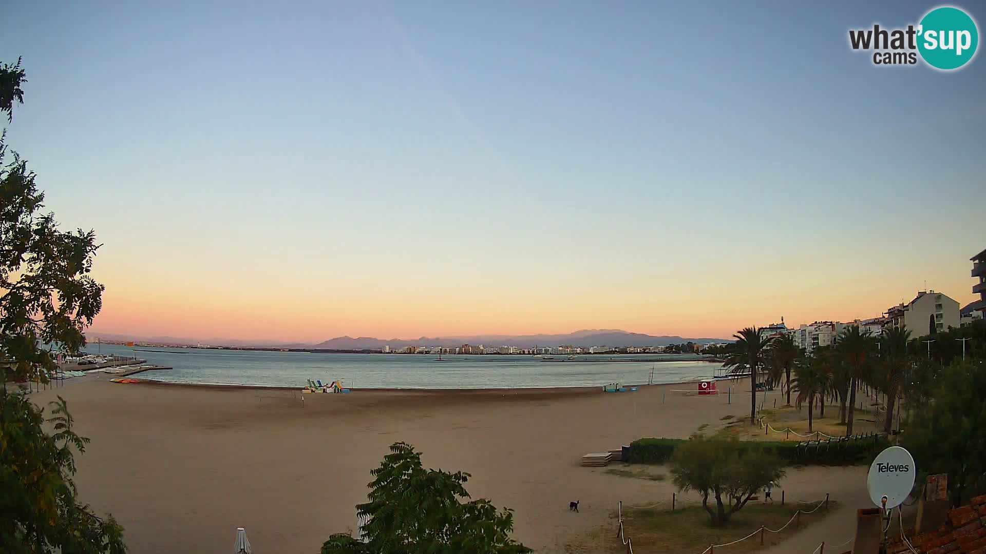 Webcam La Perola beach | ROSES | Costa Brava