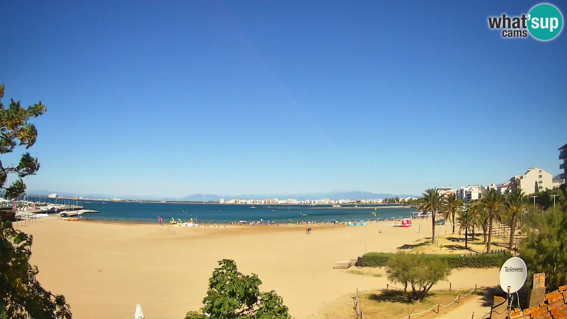 Webcam La Perola beach | ROSES | Costa Brava