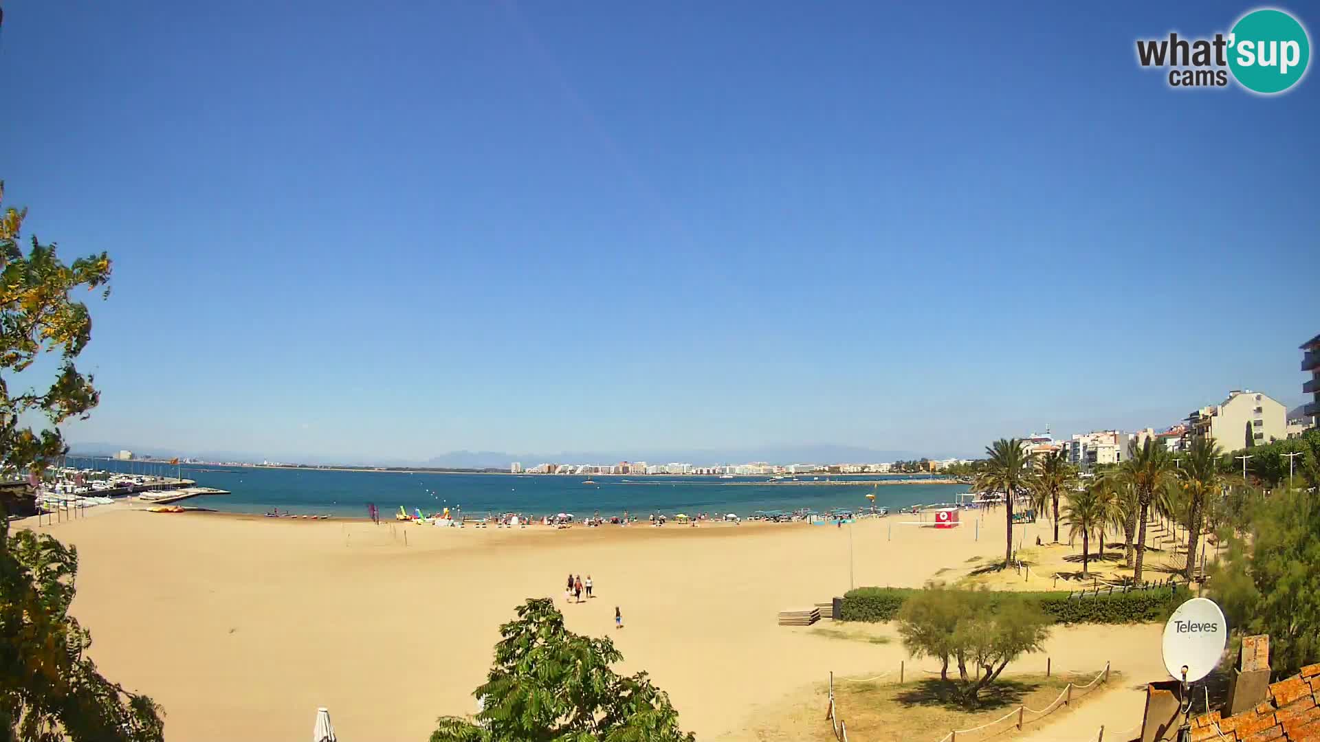 Webcam Strand La Perola | ROSES | Costa Brava