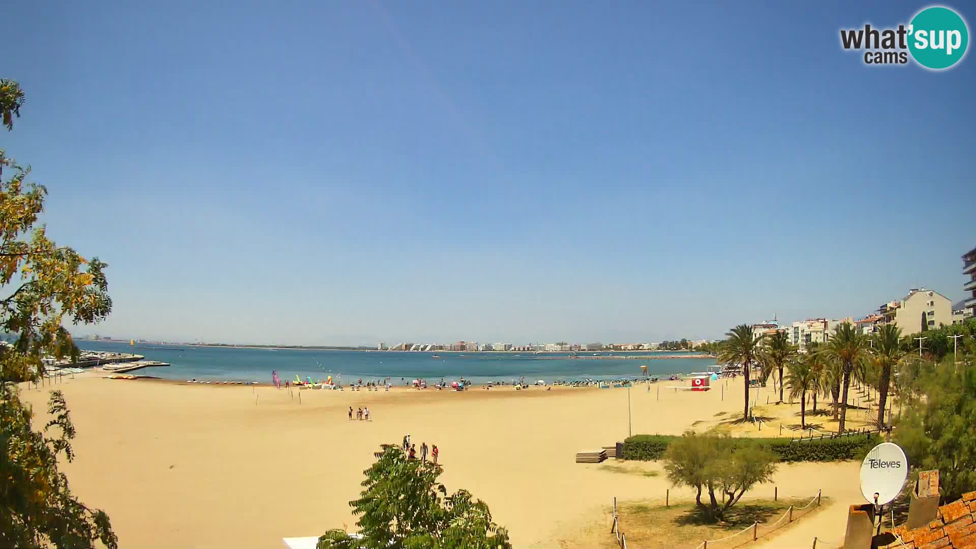 Webcam Strand La Perola | ROSES | Costa Brava