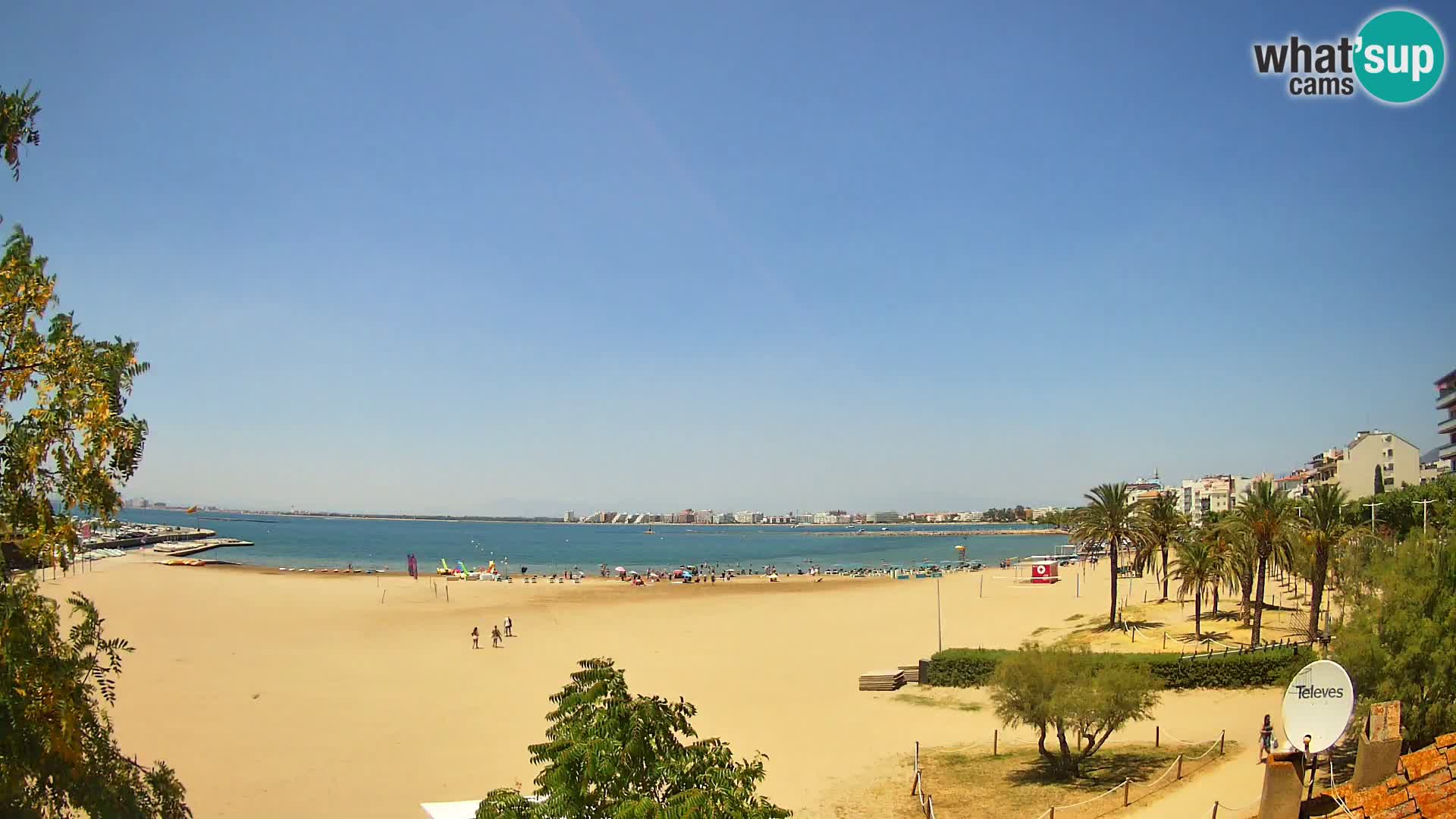 Webcam Strand La Perola | ROSES | Costa Brava