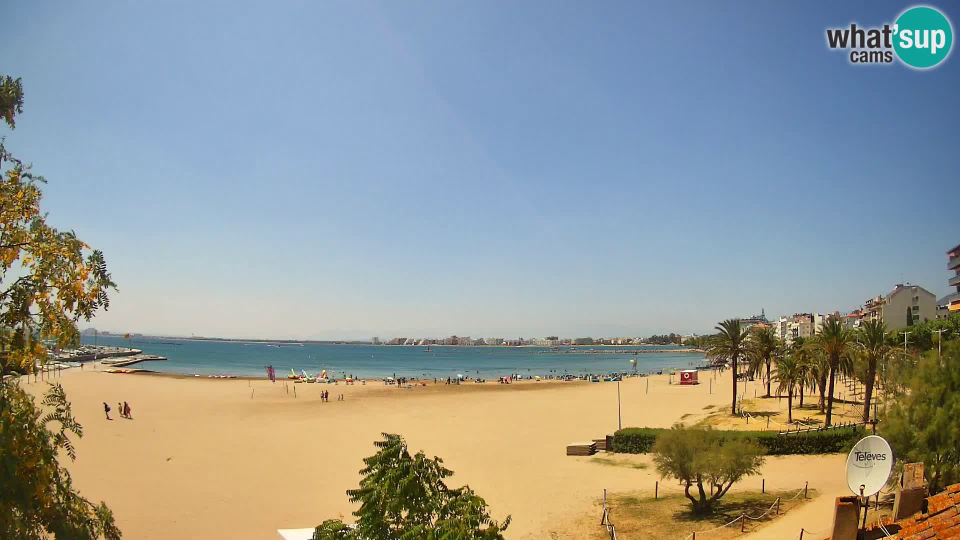 Webcam Strand La Perola | ROSES | Costa Brava
