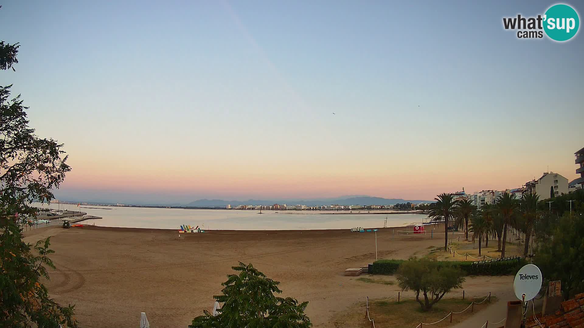 Webcam La Perola beach | ROSES | Costa Brava