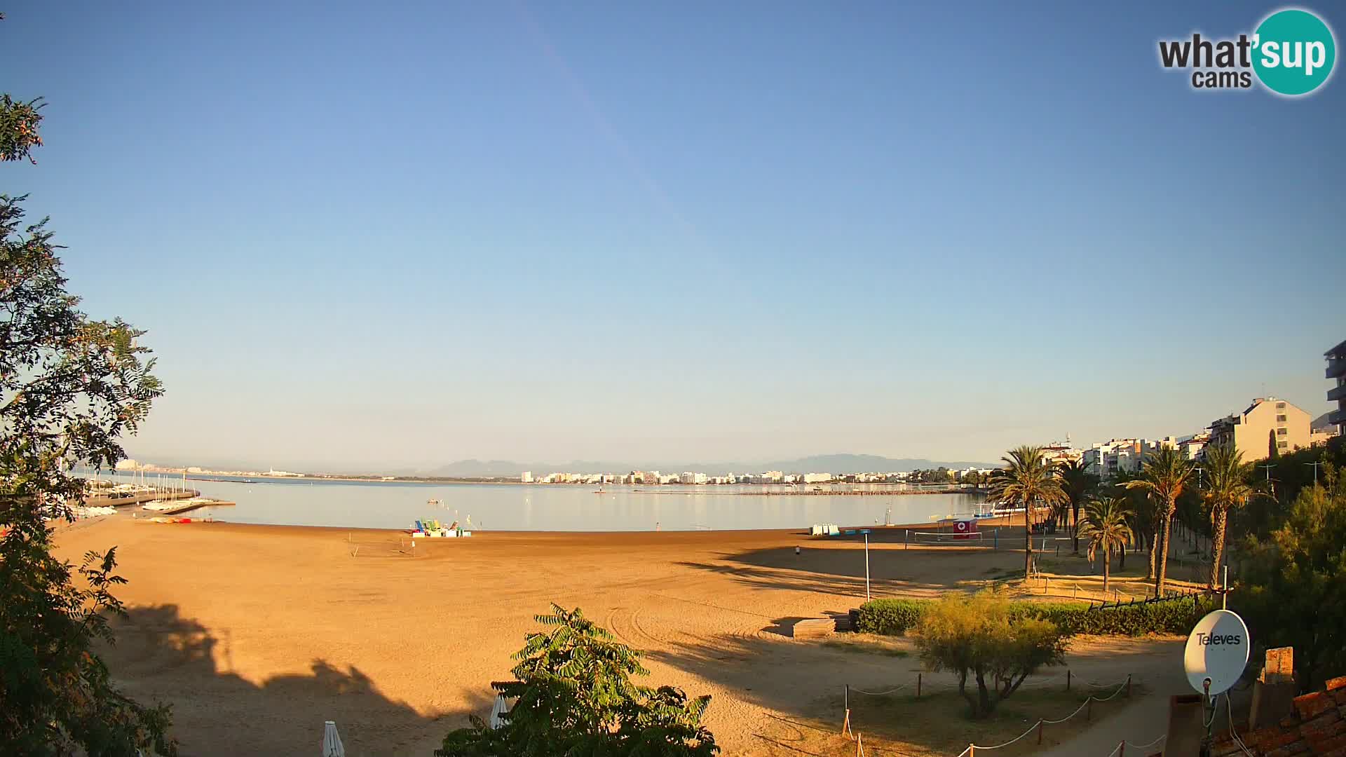 Webcam La Perola beach | ROSES | Costa Brava