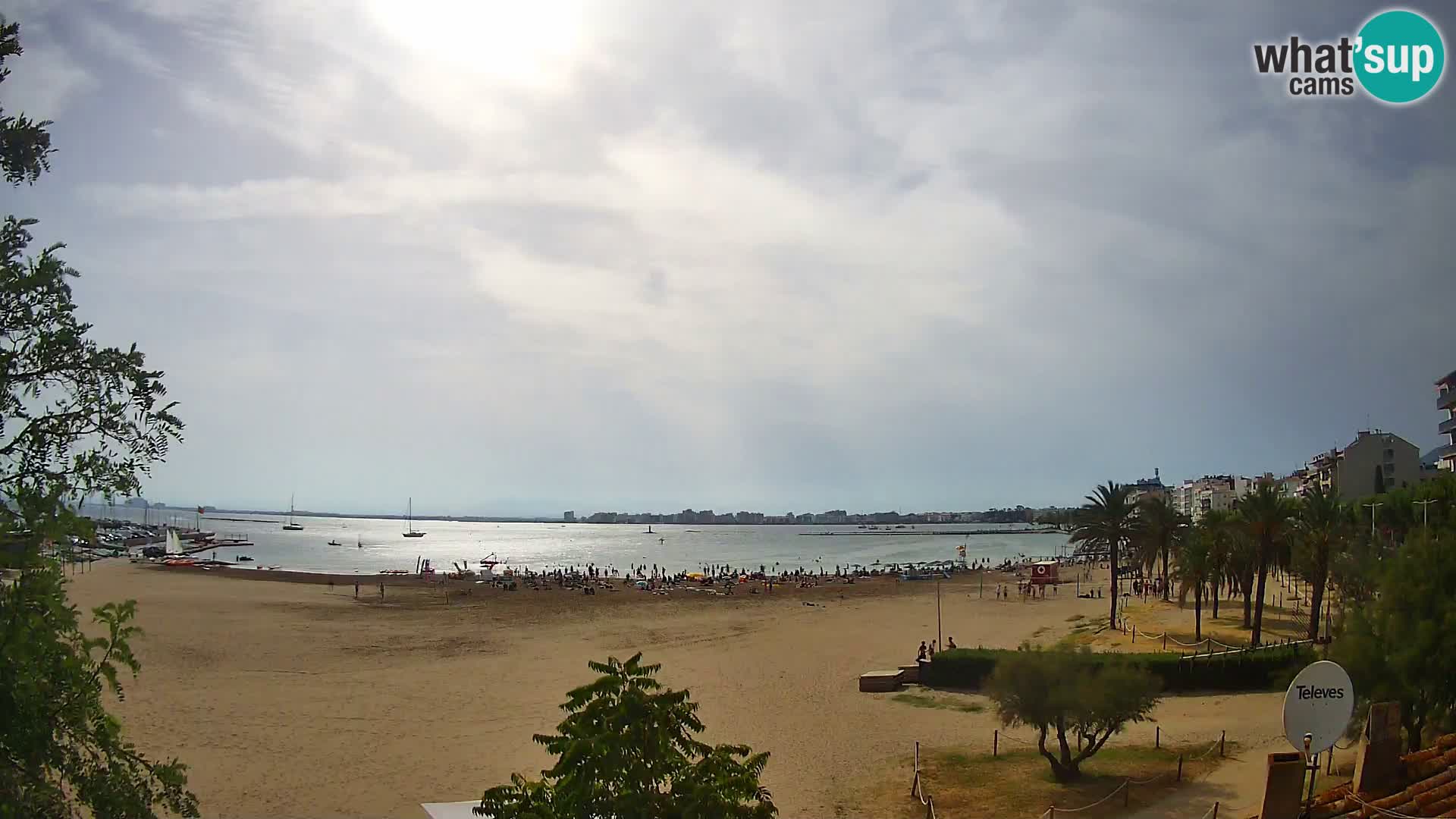 Webcam La Perola beach | ROSES | Costa Brava