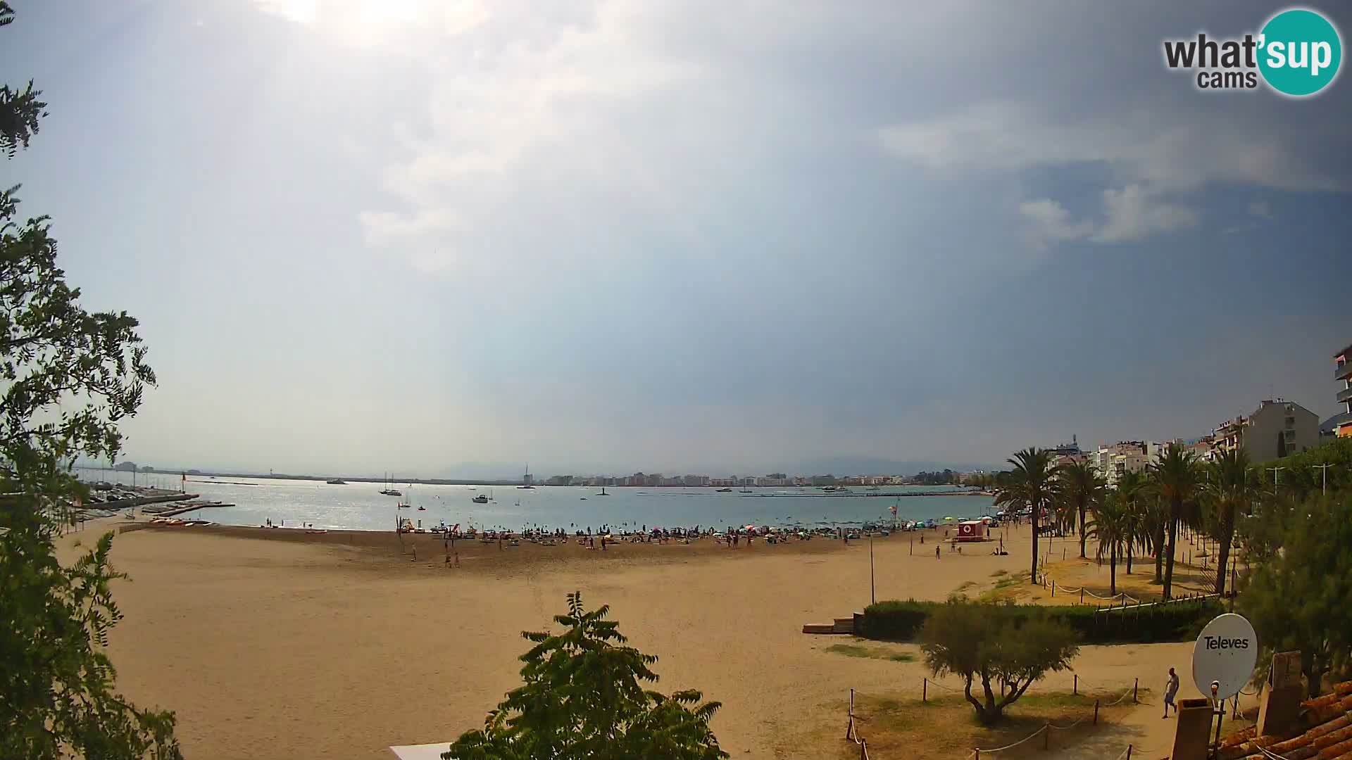 Webcam La Perola beach | ROSES | Costa Brava