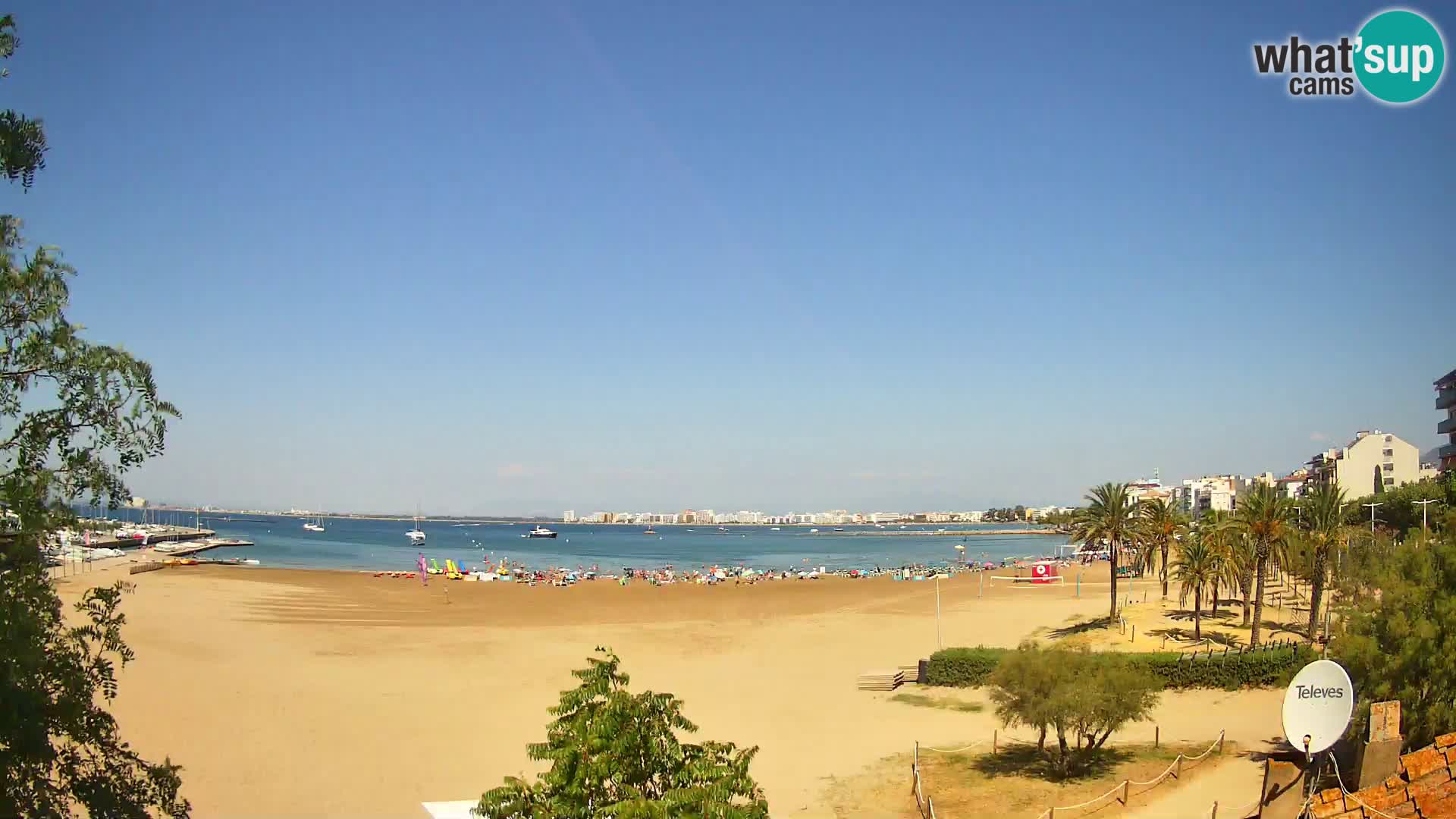 Webcam Playa La Perola | ROSES | Costa Brava