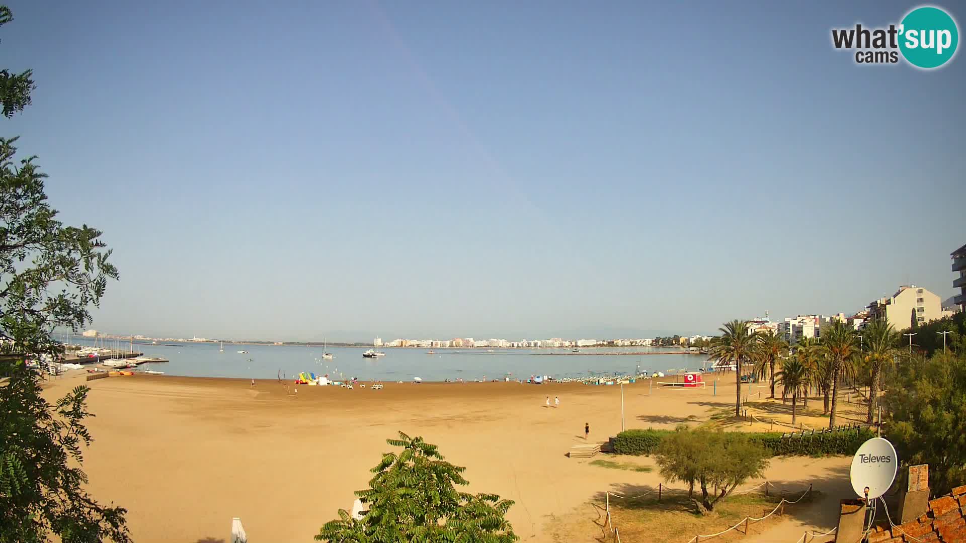 Webcam Strand La Perola | ROSES | Costa Brava