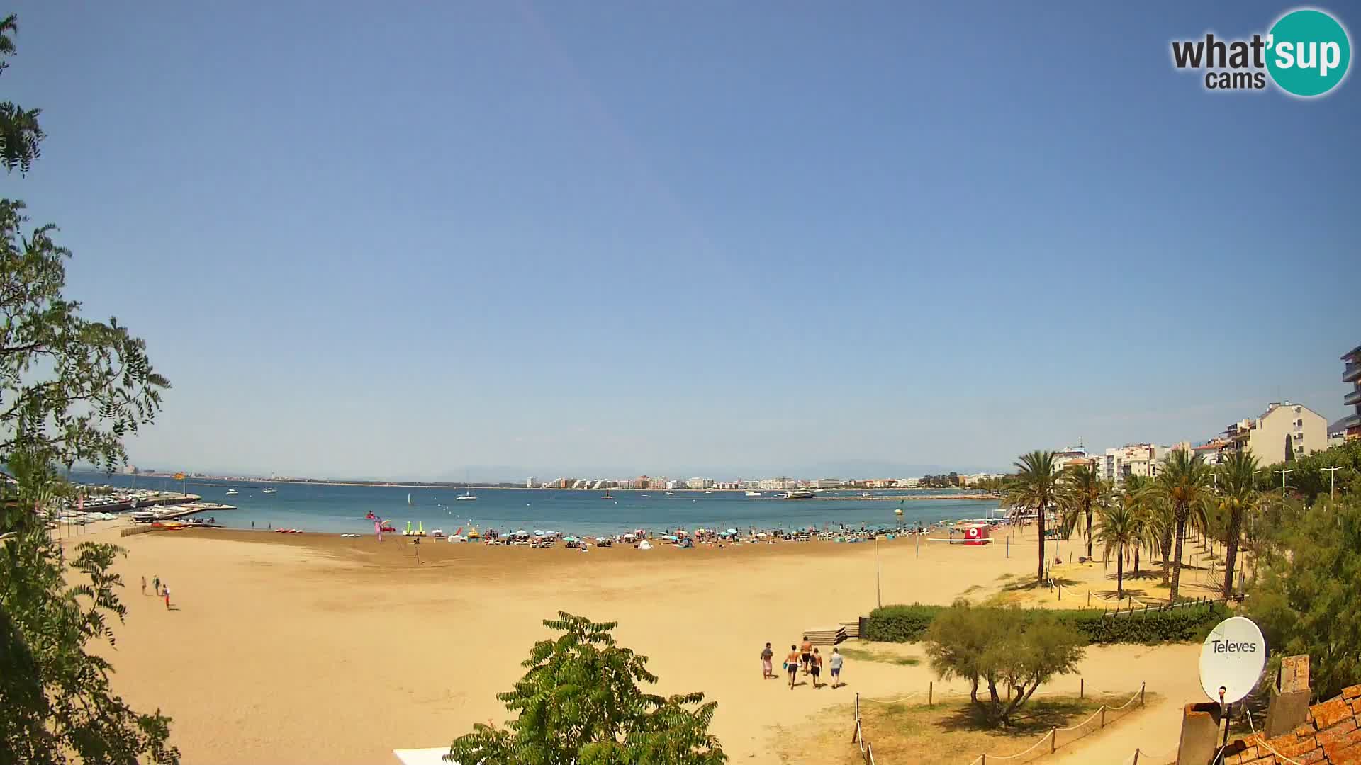 Webcam plage La Perola | ROSES | Costa Brava