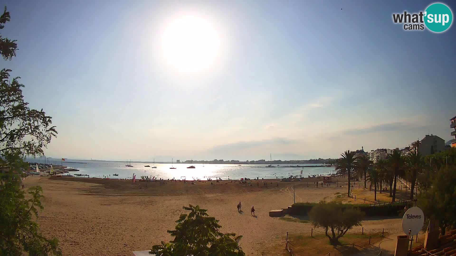 Webcam Strand La Perola | ROSES | Costa Brava
