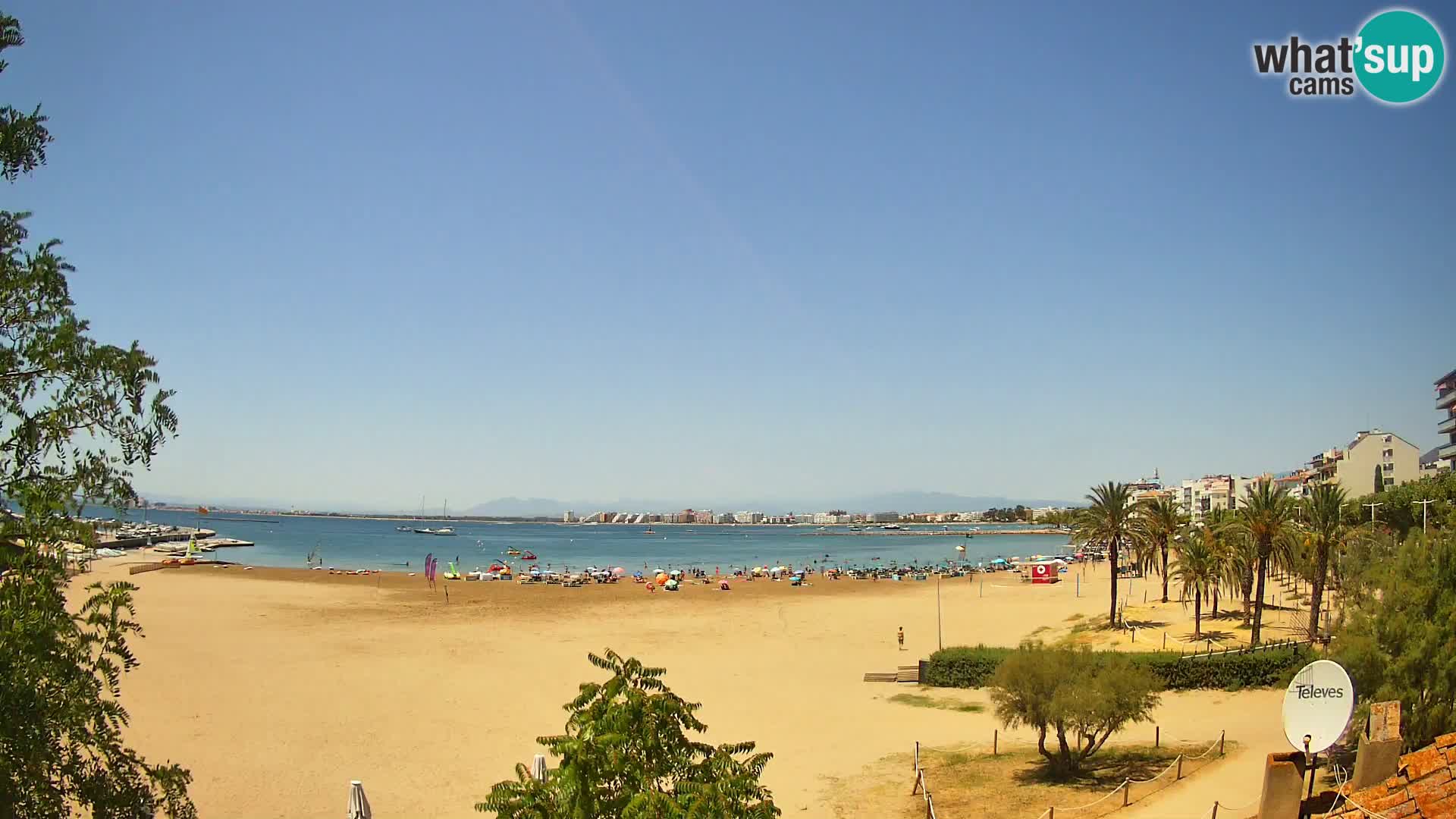 Webcam Strand La Perola | ROSES | Costa Brava