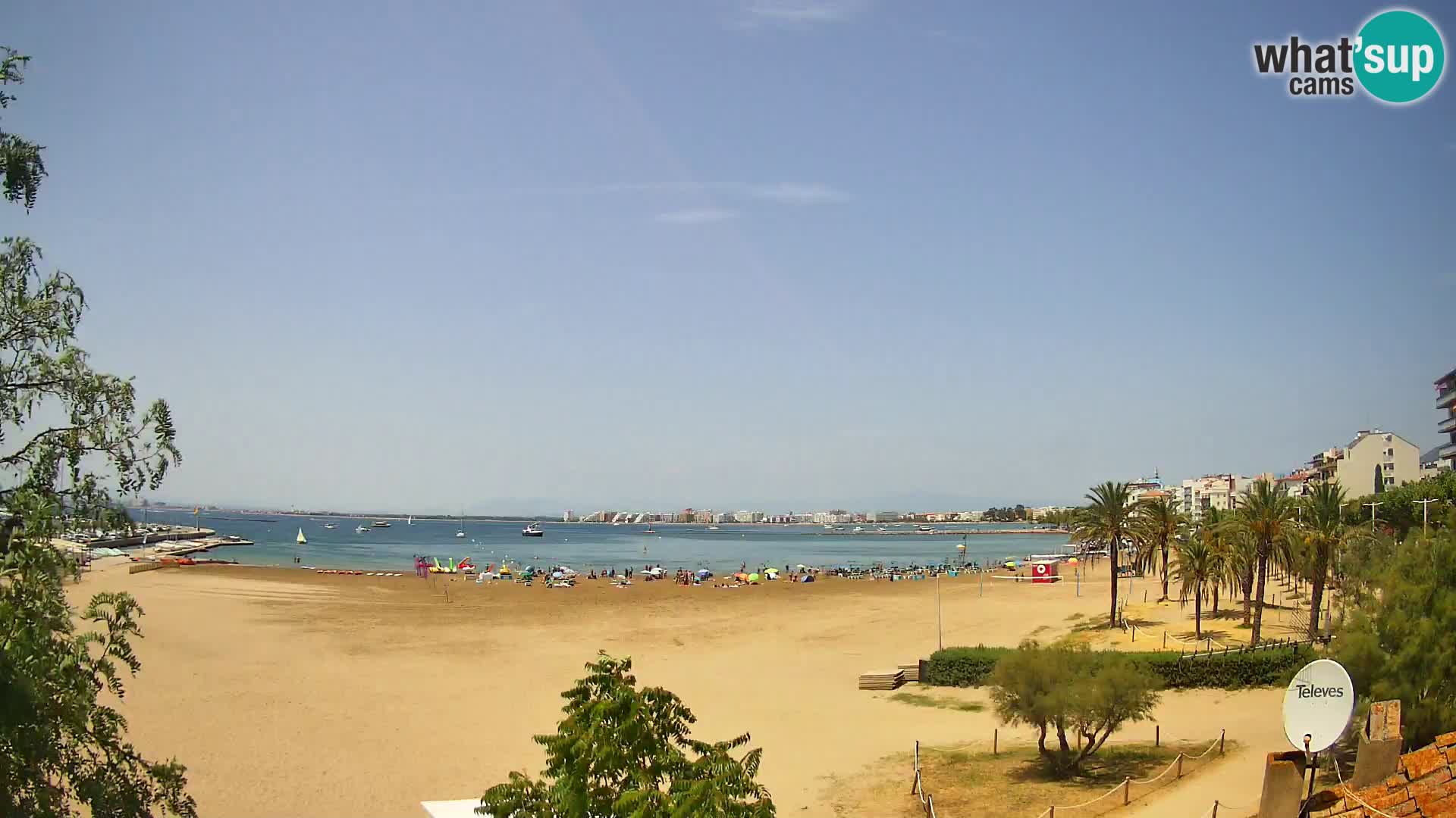 Webcam spiaggia La Perola | ROSES | Costa Brava