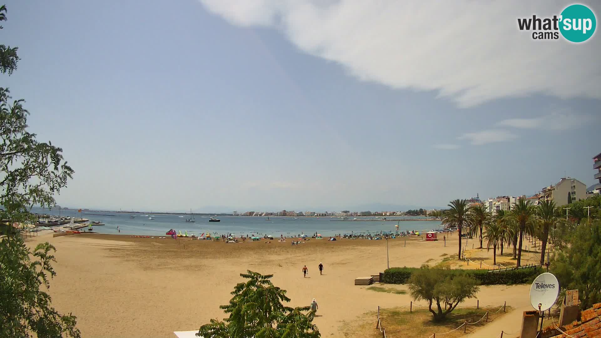 Webcam spiaggia La Perola | ROSES | Costa Brava