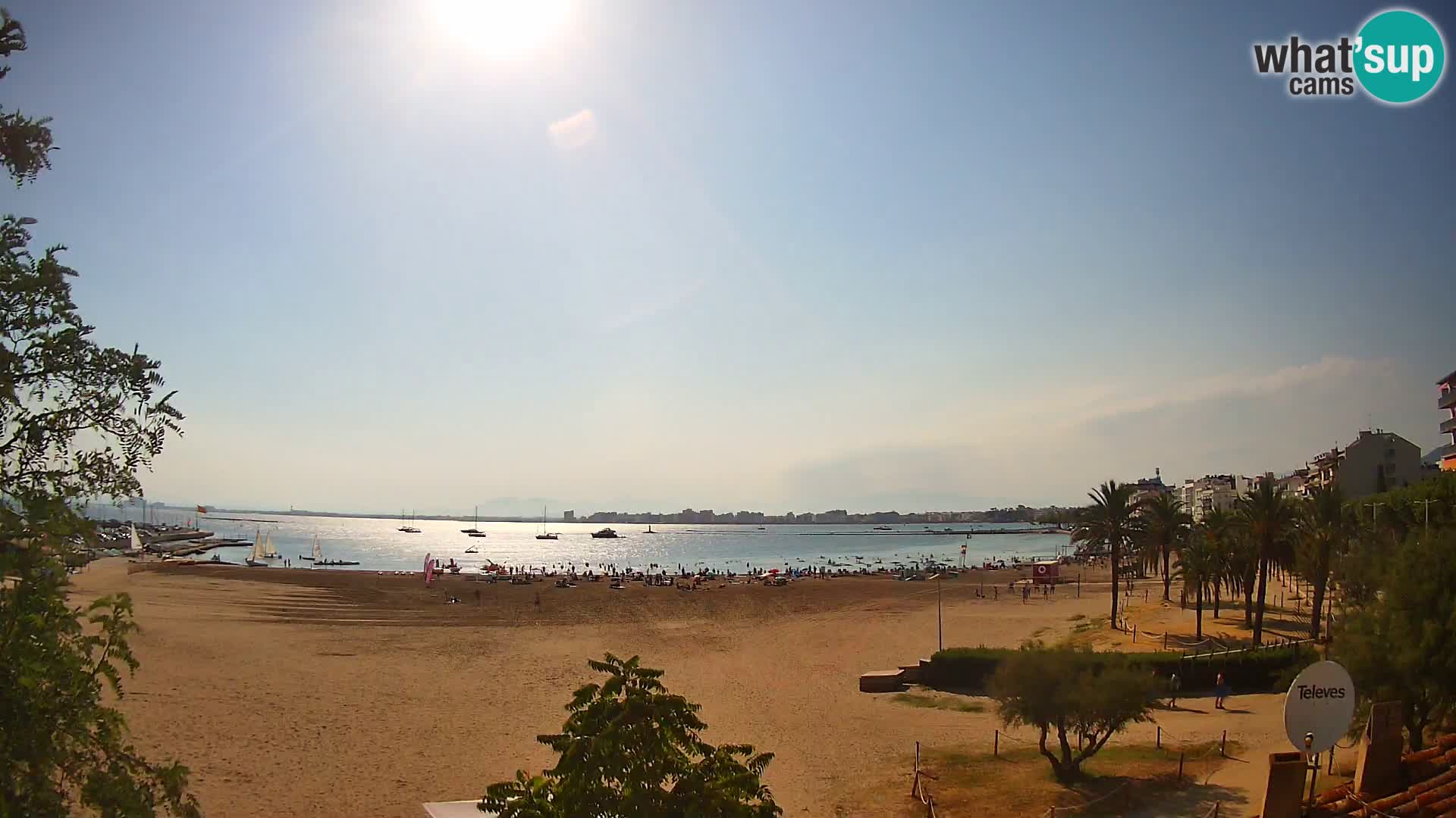 Webcam Strand La Perola | ROSES | Costa Brava