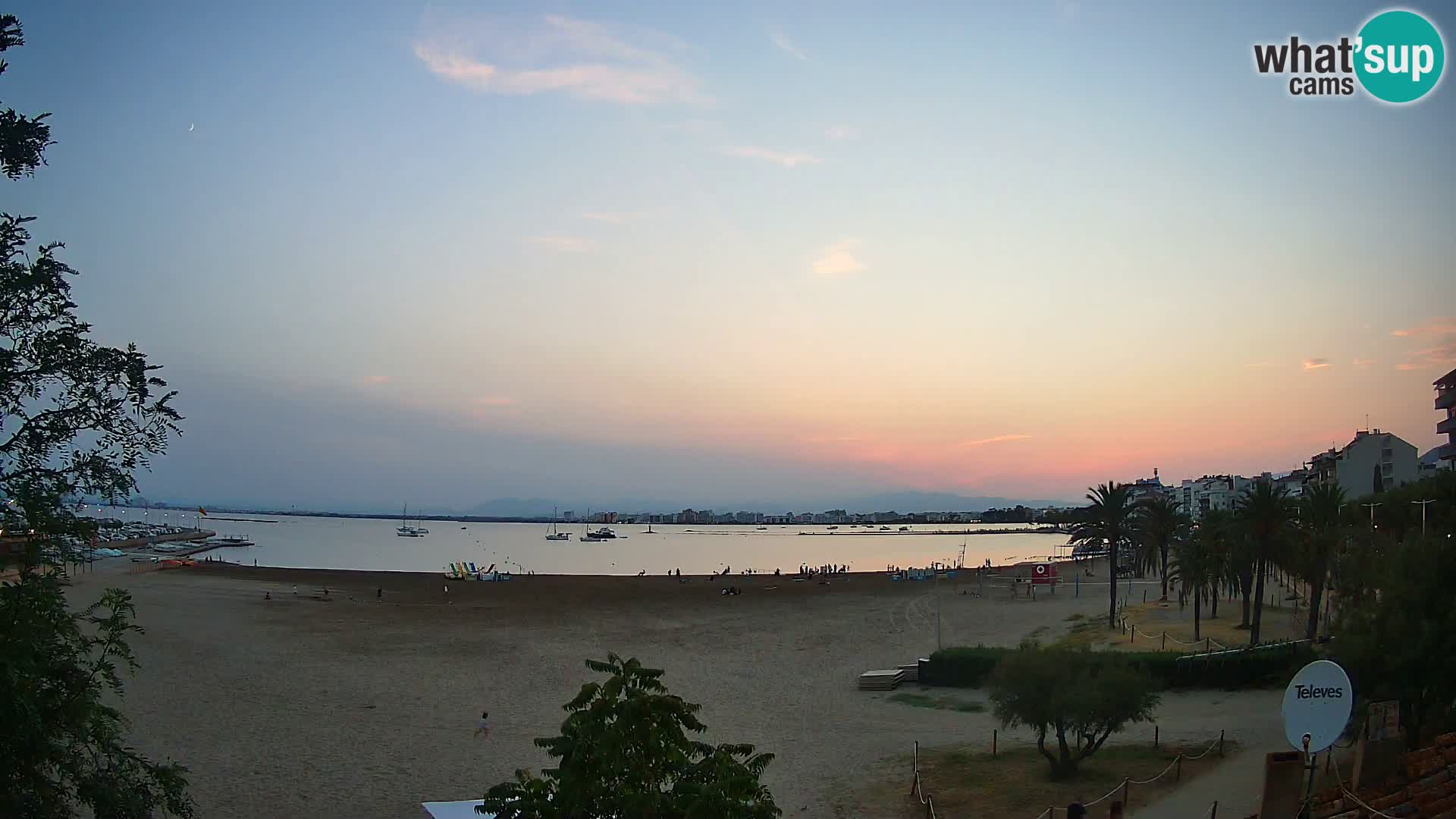Kamera plaža La Perola | ROSES | Costa Brava