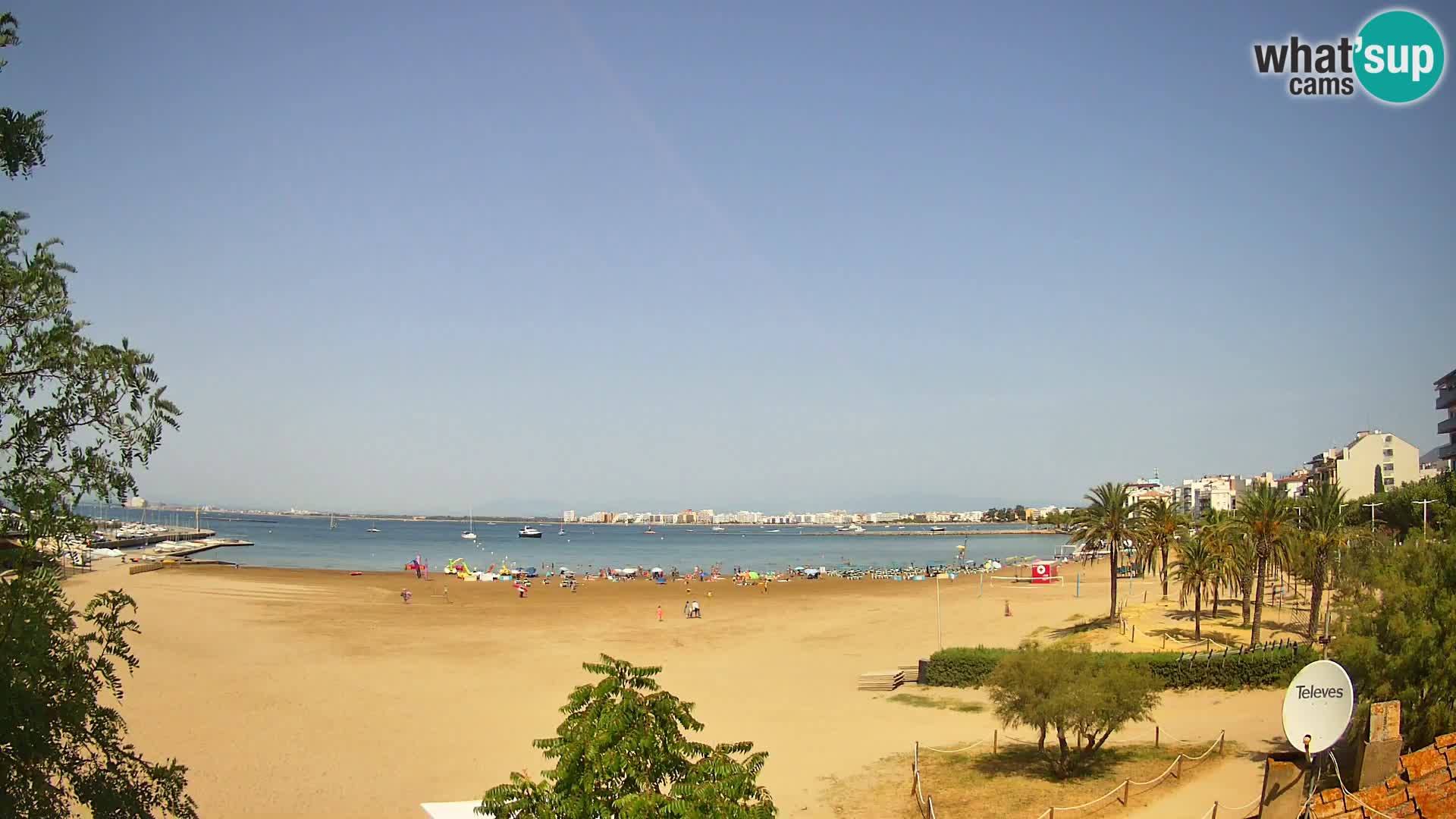 Webcam Strand La Perola | ROSES | Costa Brava