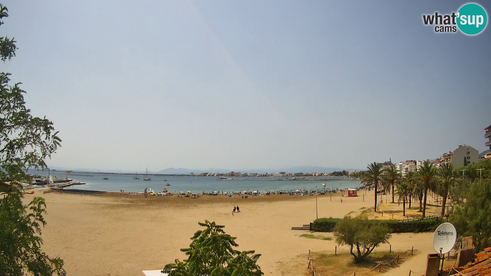 Webcam Strand La Perola | ROSES | Costa Brava