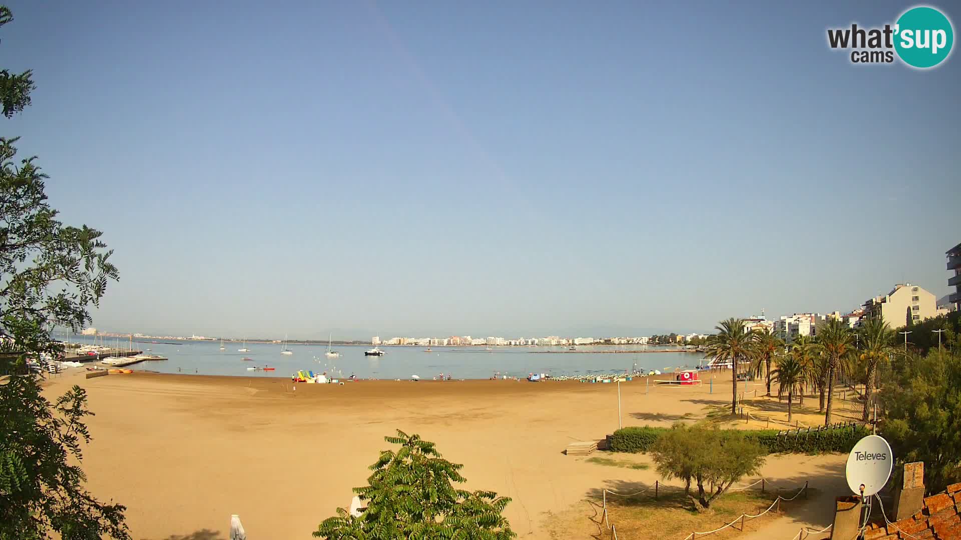 Kamera plaža La Perola | ROSES | Costa Brava