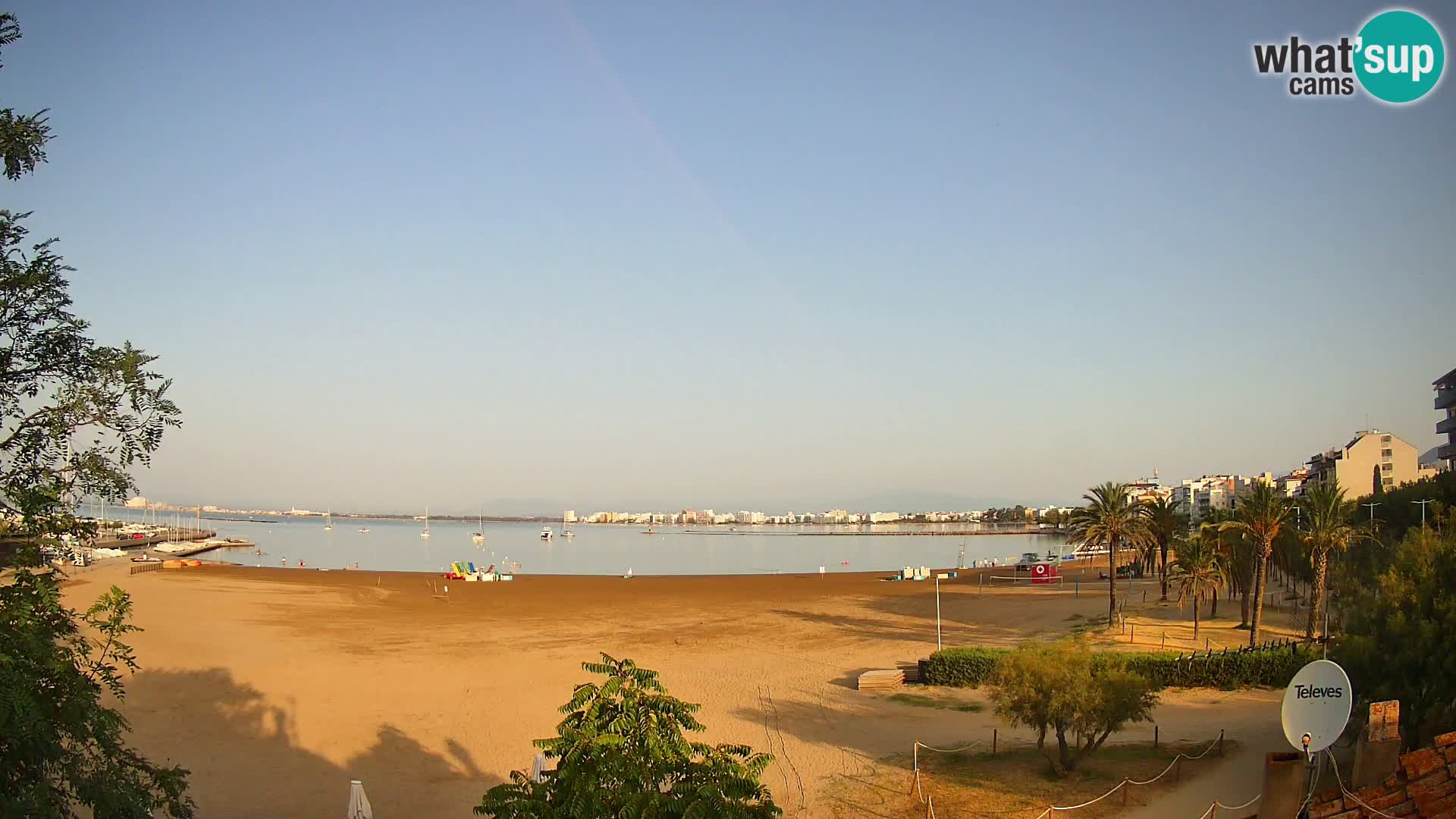 Webcam La Perola beach | ROSES | Costa Brava