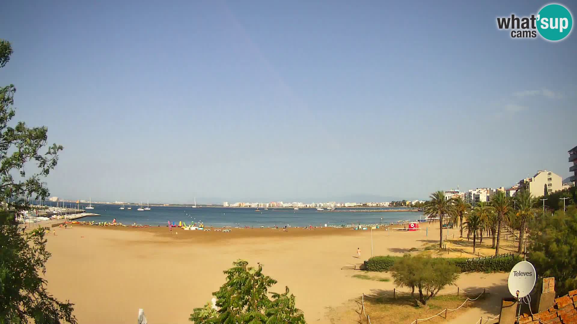 Webcam Strand La Perola | ROSES | Costa Brava