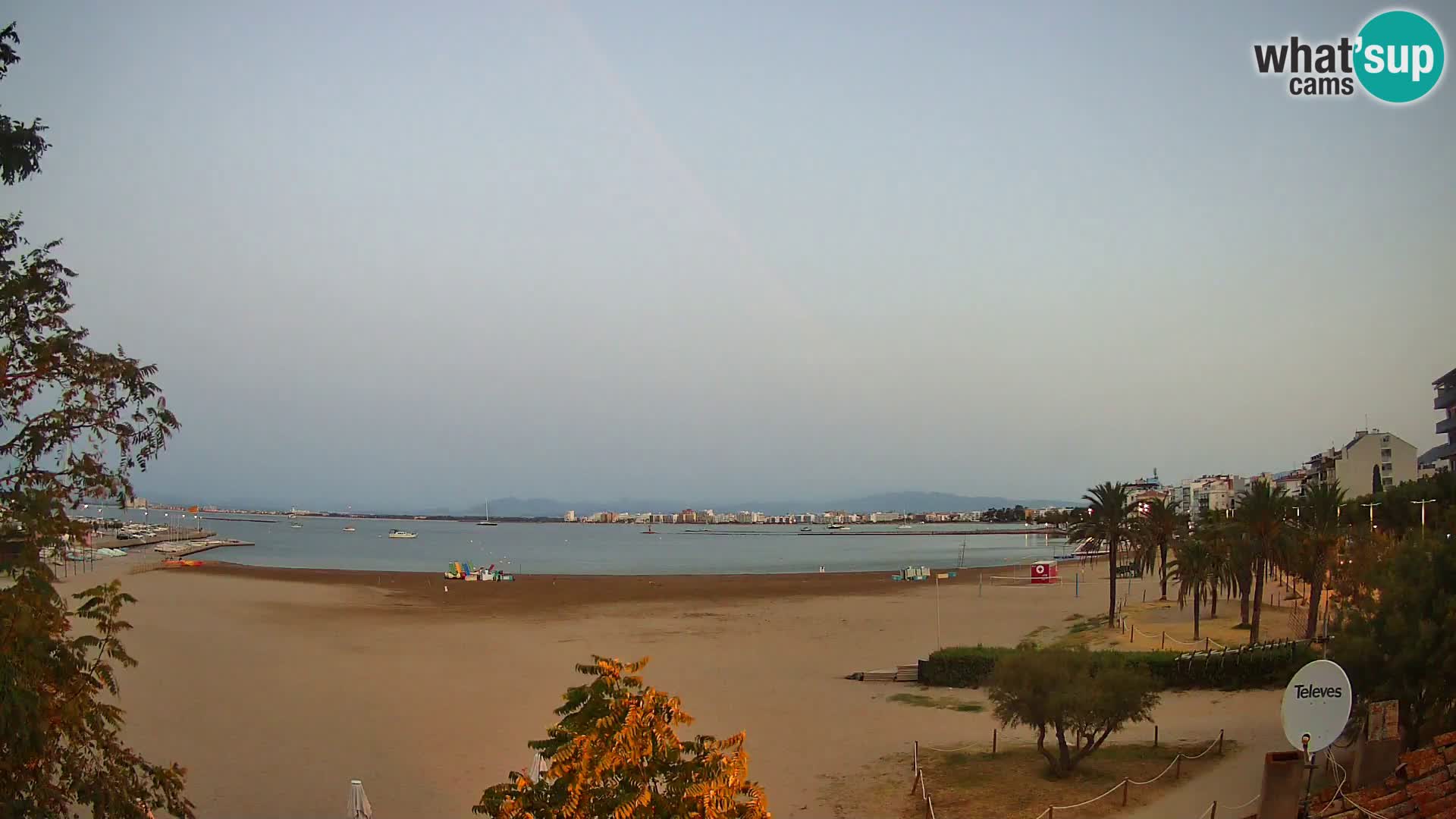 Web kamera plaža La Perola | ROSES | Costa Brava
