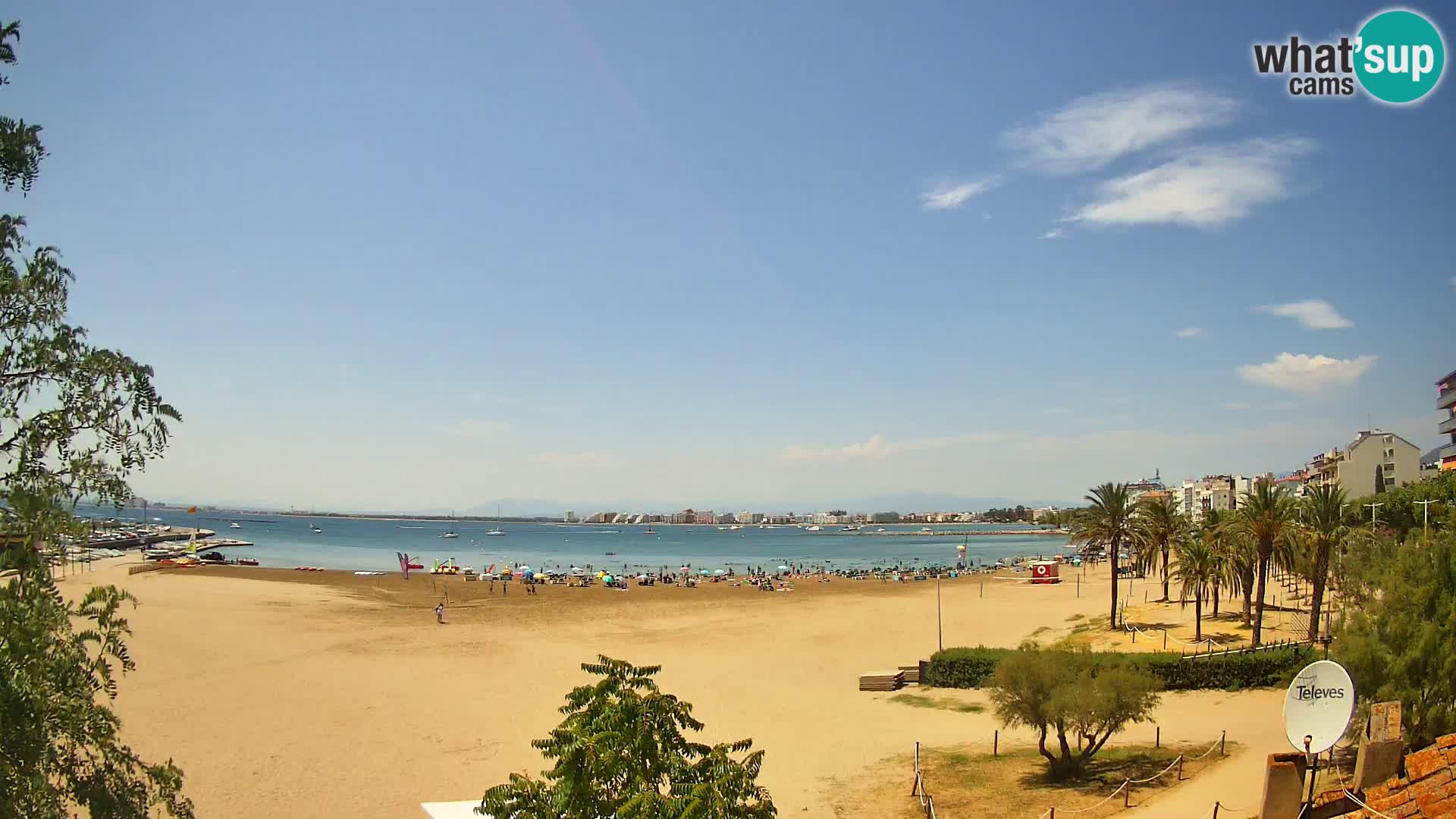 Webcam spiaggia La Perola | ROSES | Costa Brava