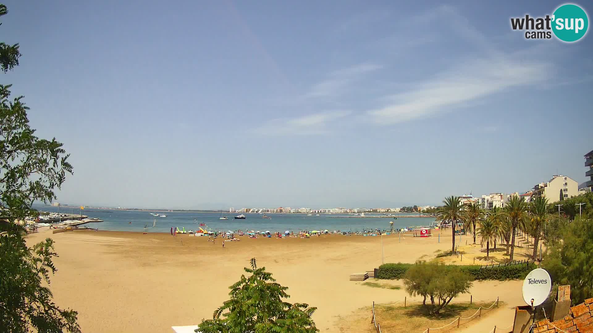 Kamera plaža La Perola | ROSES | Costa Brava