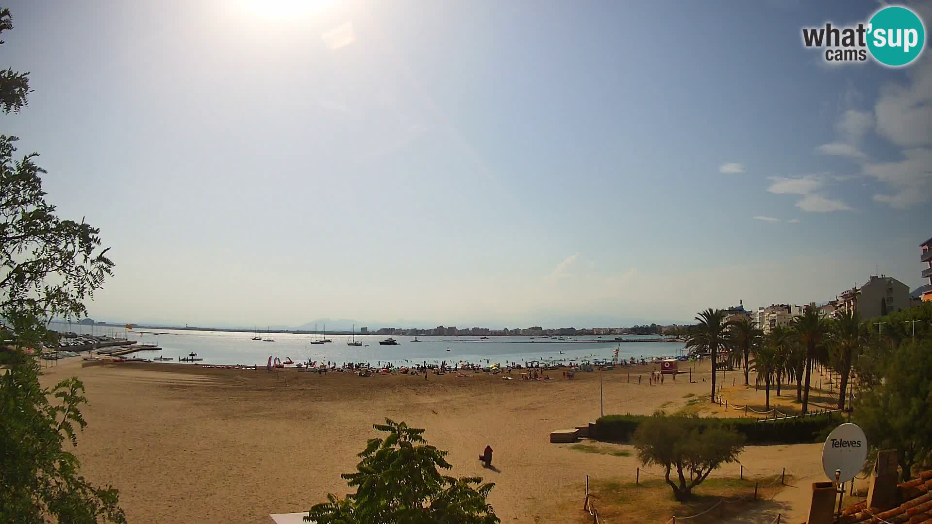 Webcam Strand La Perola | ROSES | Costa Brava
