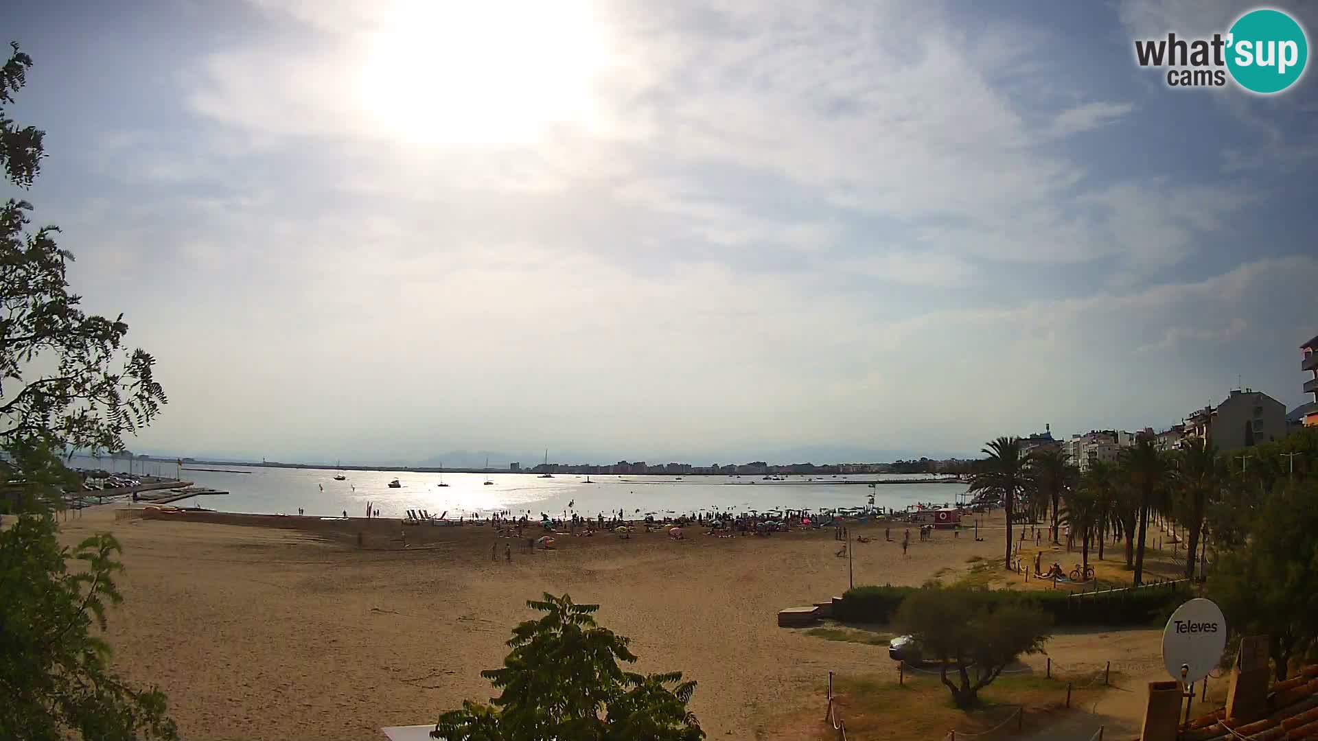 Webcam plage La Perola | ROSES | Costa Brava