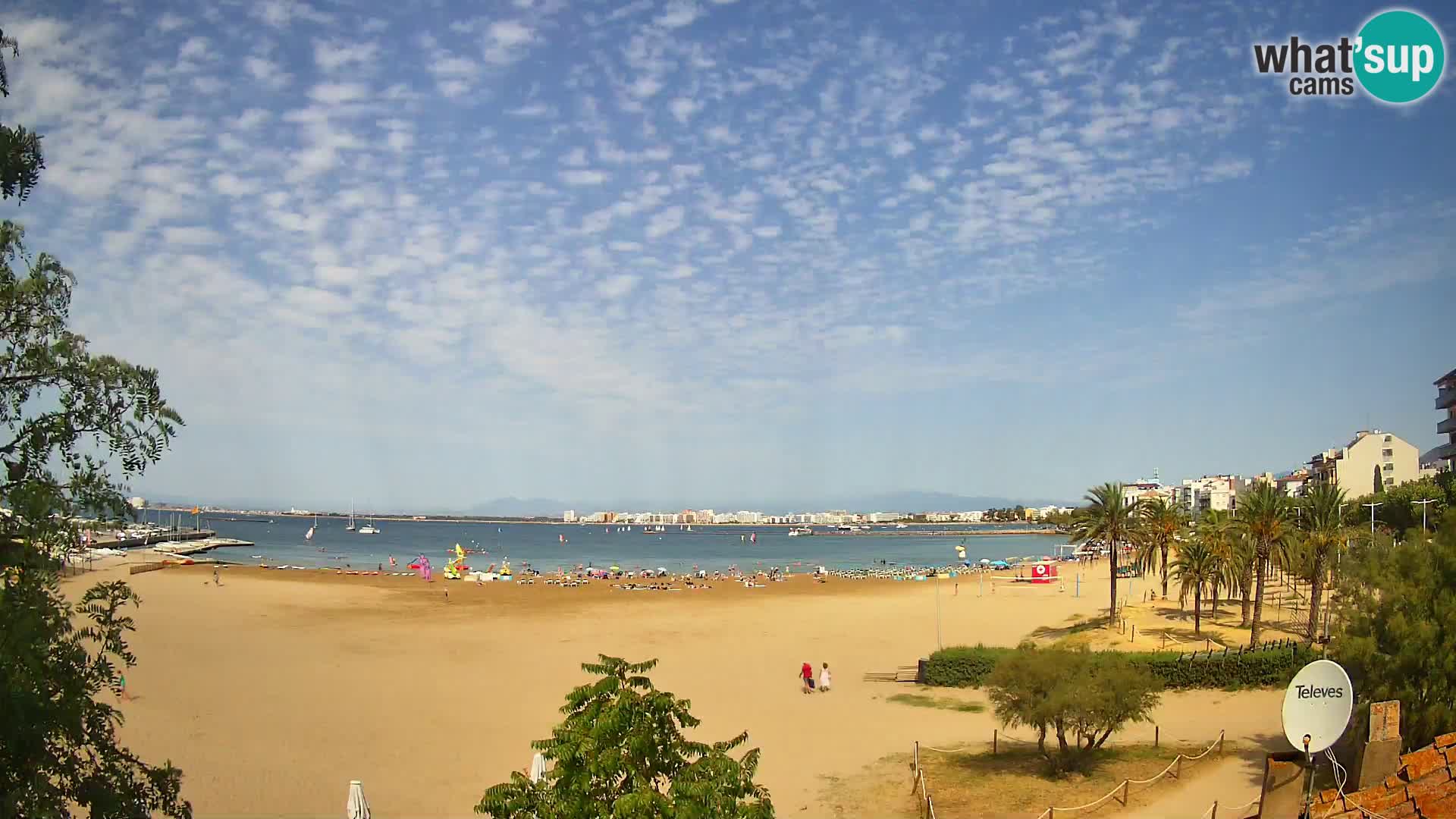 Kamera plaža La Perola | ROSES | Costa Brava