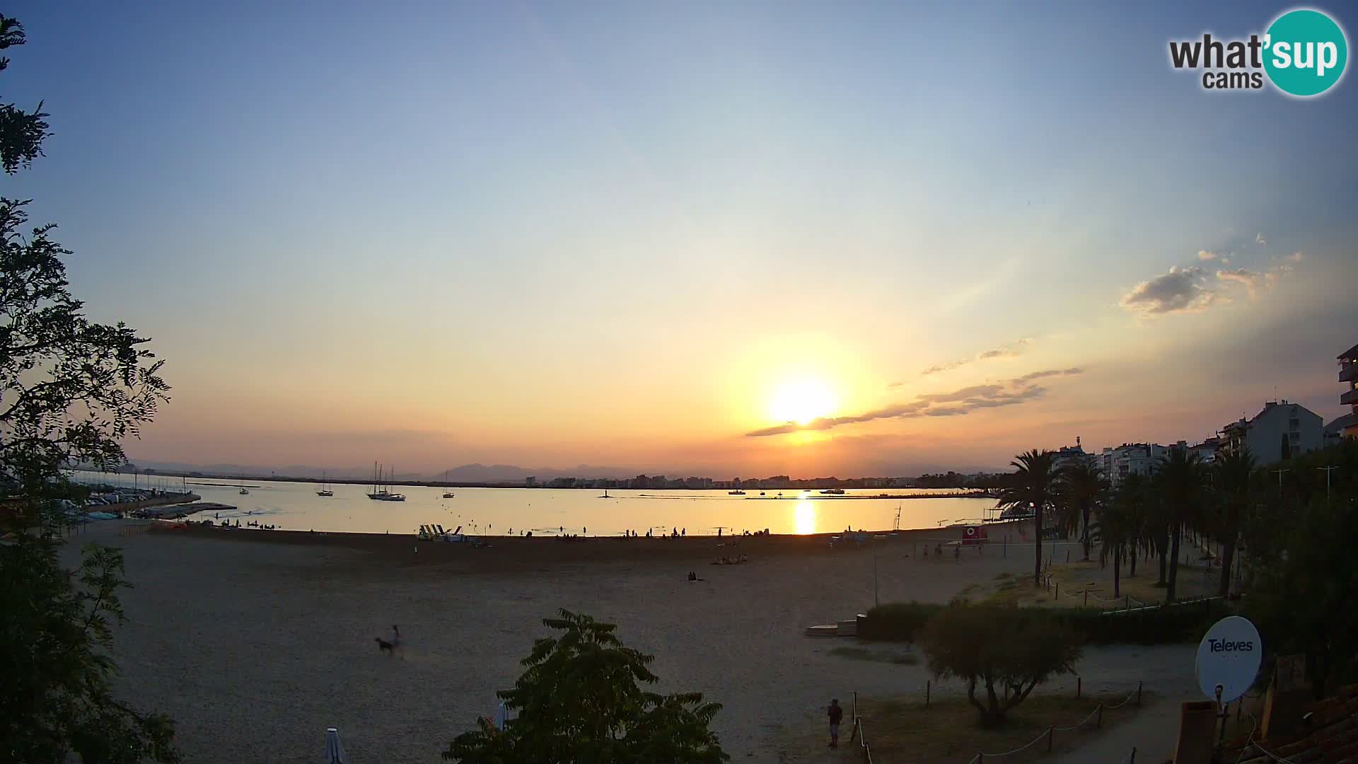 Webcam plage La Perola | ROSES | Costa Brava