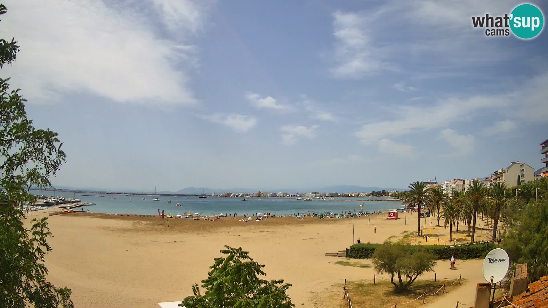 Webcam plage La Perola | ROSES | Costa Brava