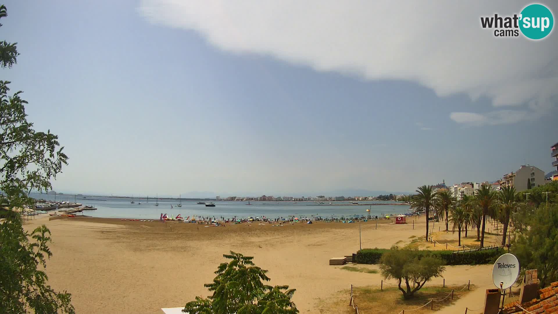 Webcam La Perola beach | ROSES | Costa Brava