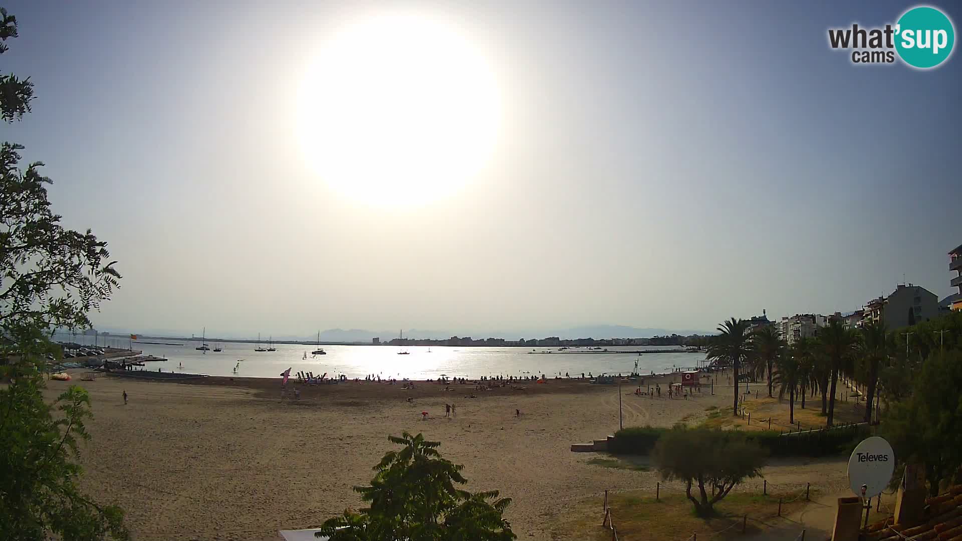 Webcam plage La Perola | ROSES | Costa Brava