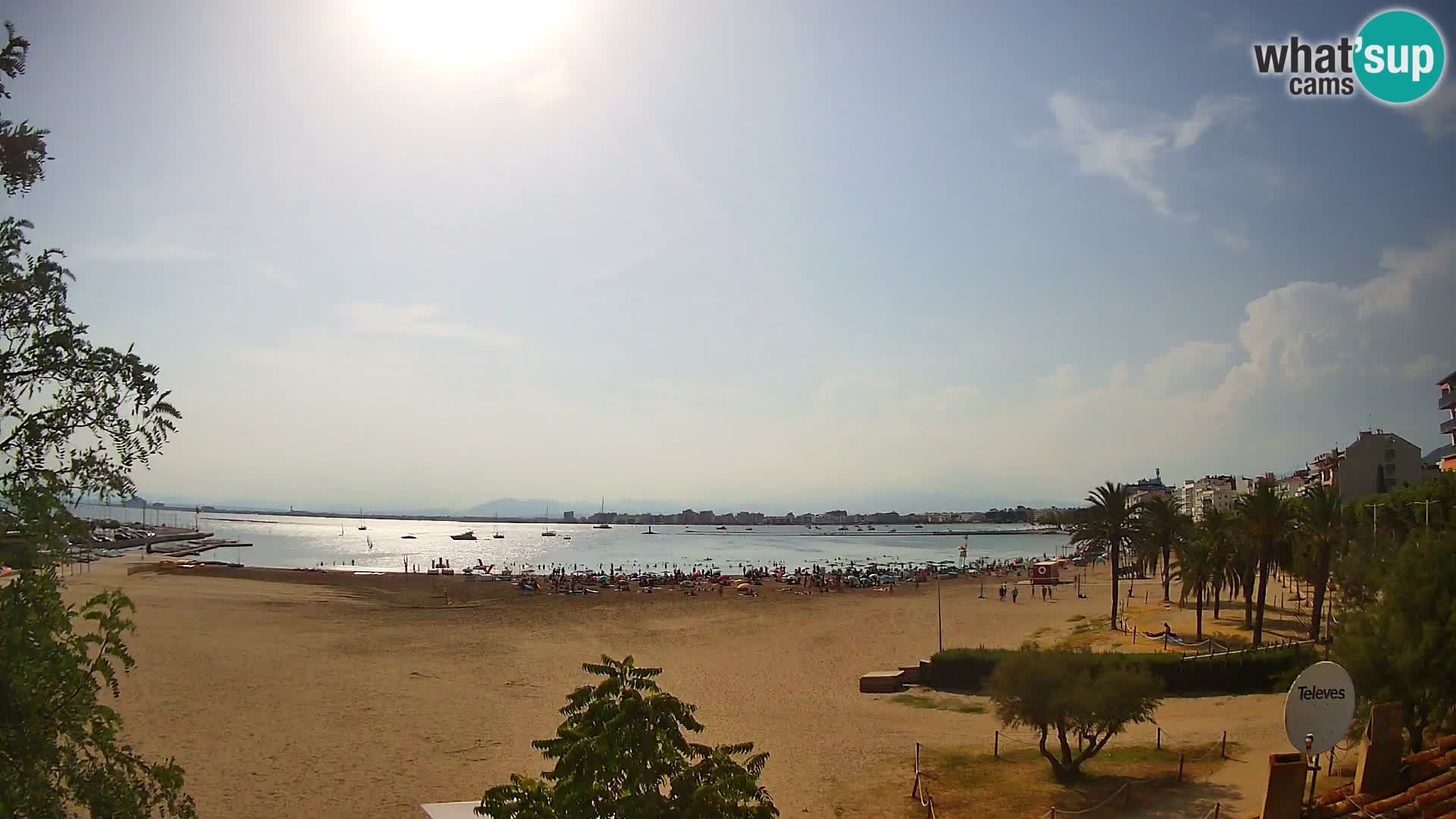 Webcam plage La Perola | ROSES | Costa Brava