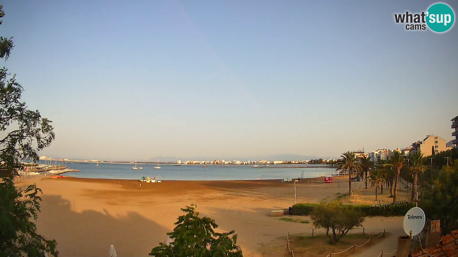 Kamera plaža La Perola | ROSES | Costa Brava