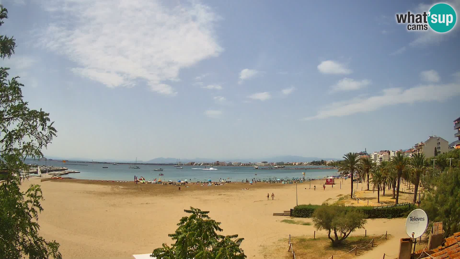 Webcam Strand La Perola | ROSES | Costa Brava