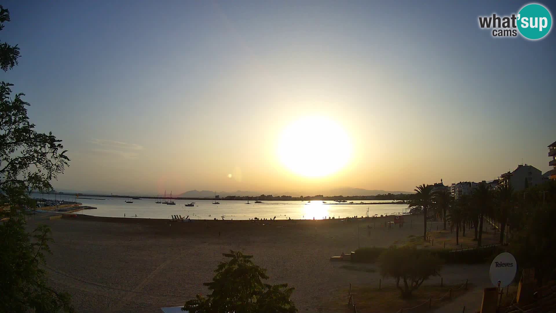 Webcam La Perola beach | ROSES | Costa Brava
