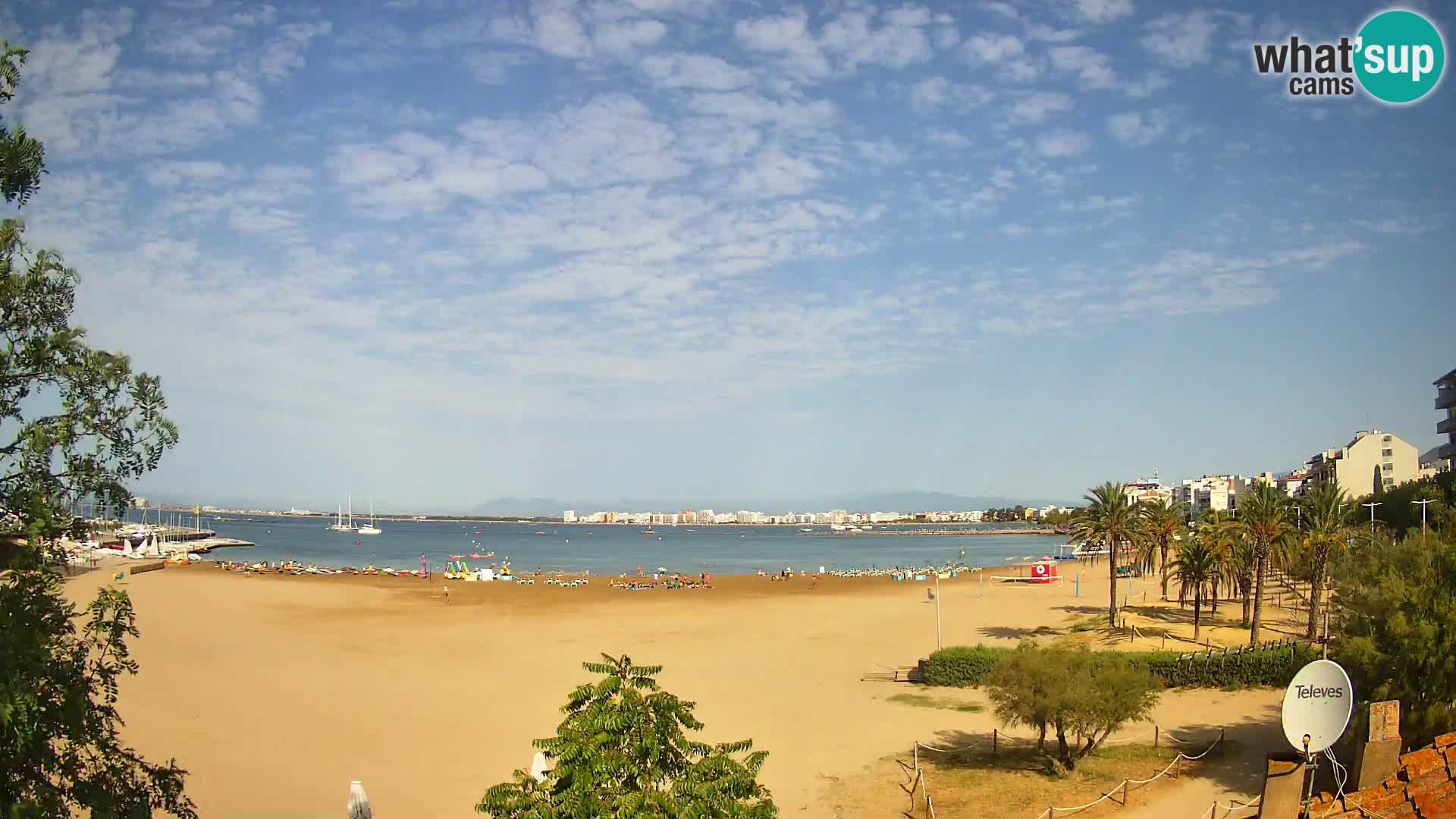 Webcam Playa La Perola | ROSES | Costa Brava