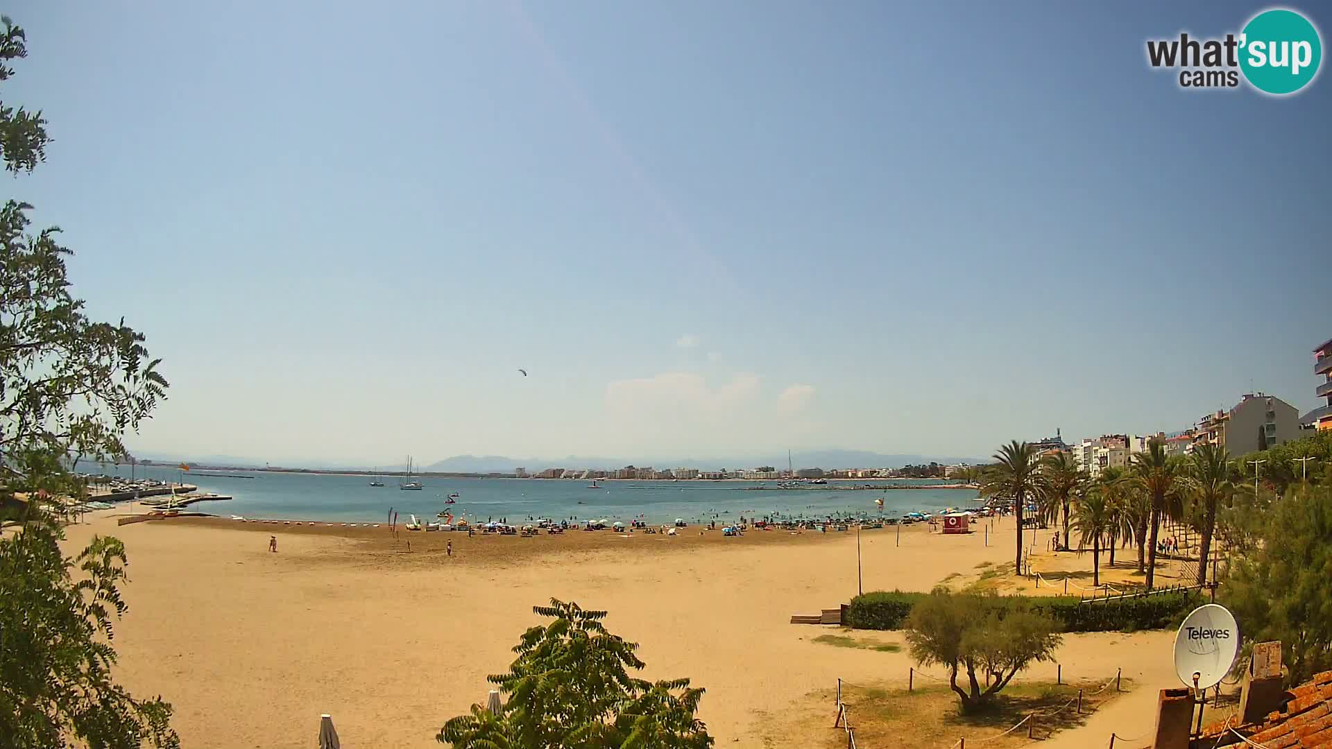 Webcam plage La Perola | ROSES | Costa Brava