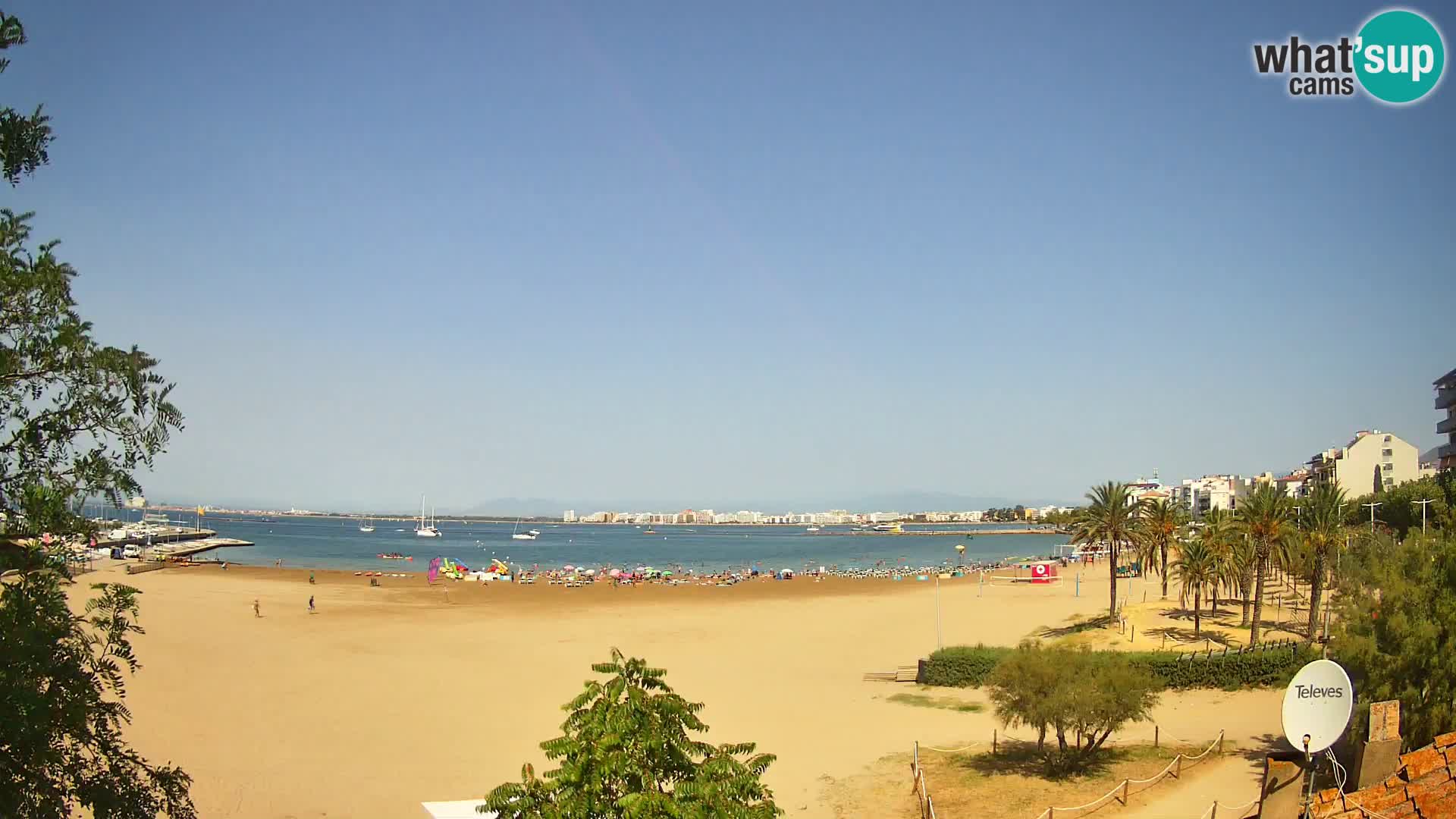 Kamera plaža La Perola | ROSES | Costa Brava