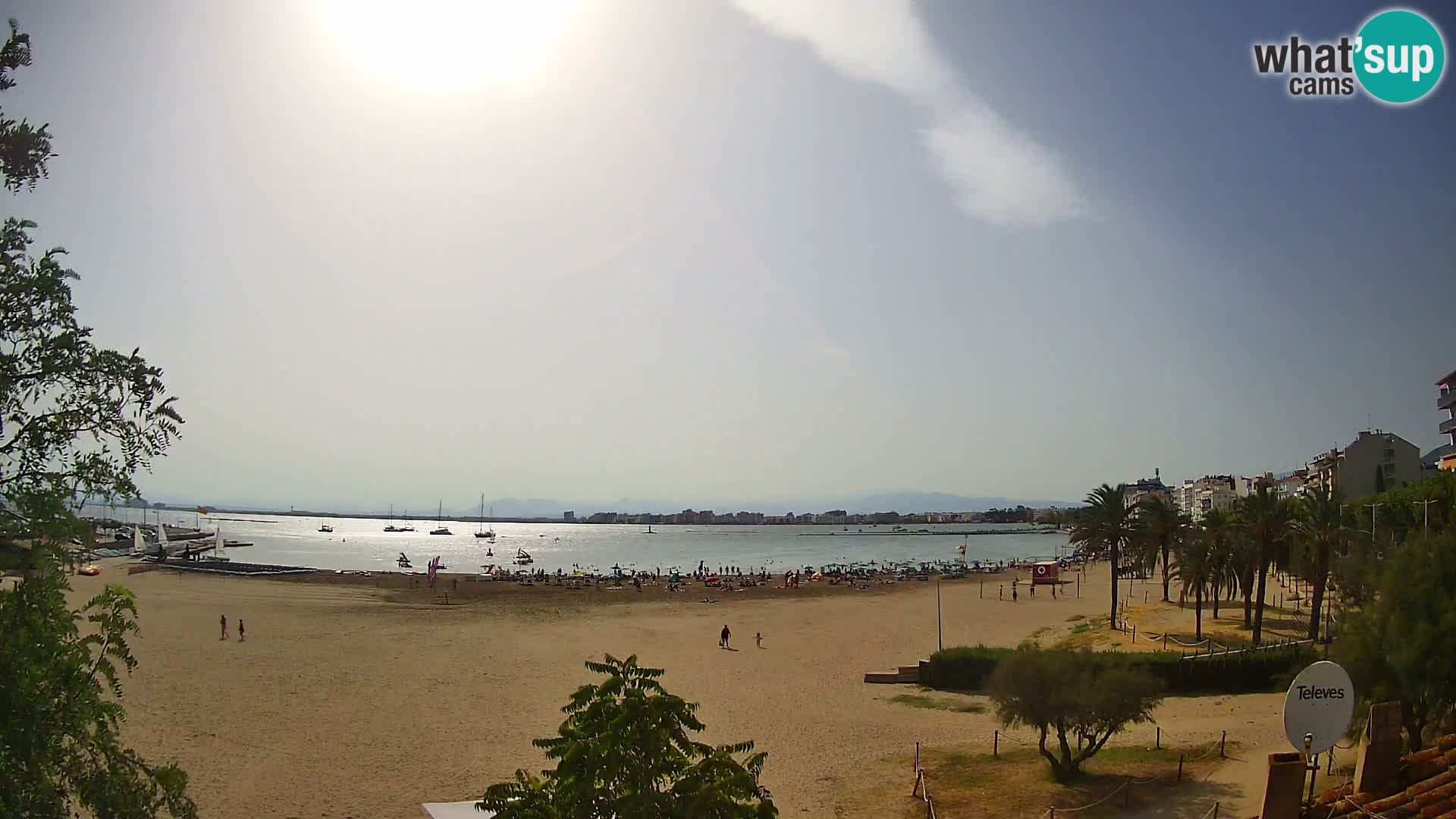 Webcam La Perola beach | ROSES | Costa Brava