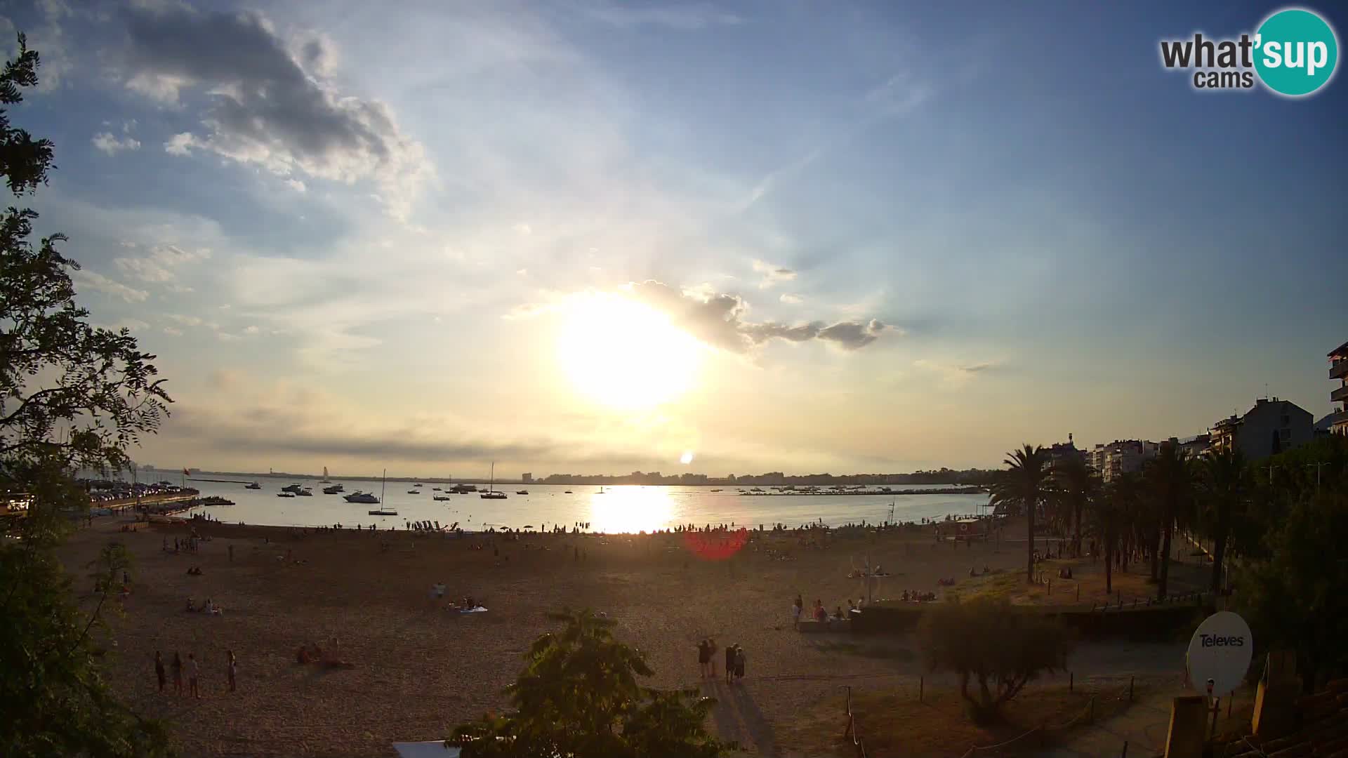 Webcam La Perola beach | ROSES | Costa Brava